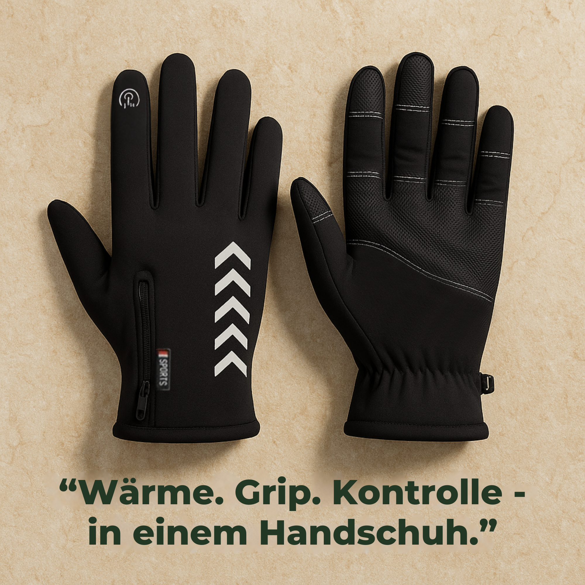 FrostGuard – Thermo-Handschuhe wasserdicht | Touchscreen-fähig rutschfest | Für Winter, Outdoor & Alltag