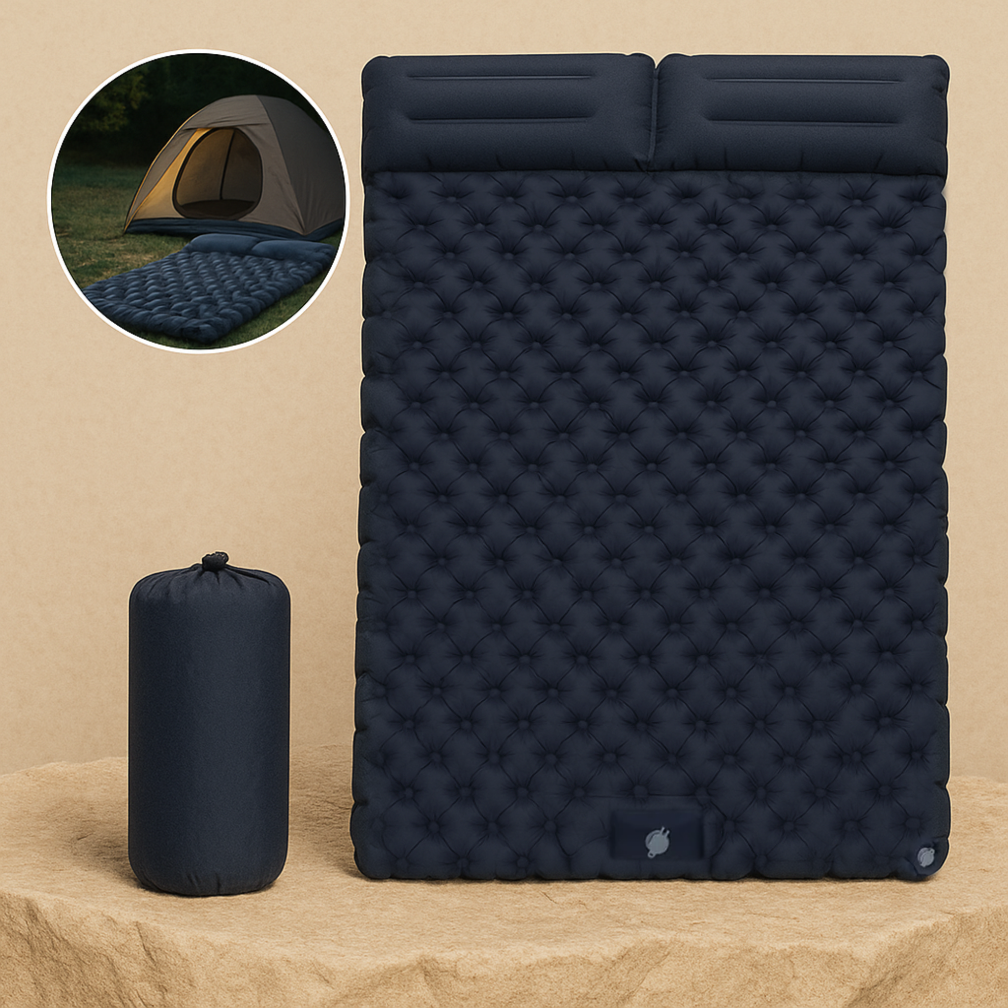 ComfoBed – Camping Luftmatratze | schnell aufblasbar & isolierend | ultraleicht & kompakt – Outdoor & Trekking