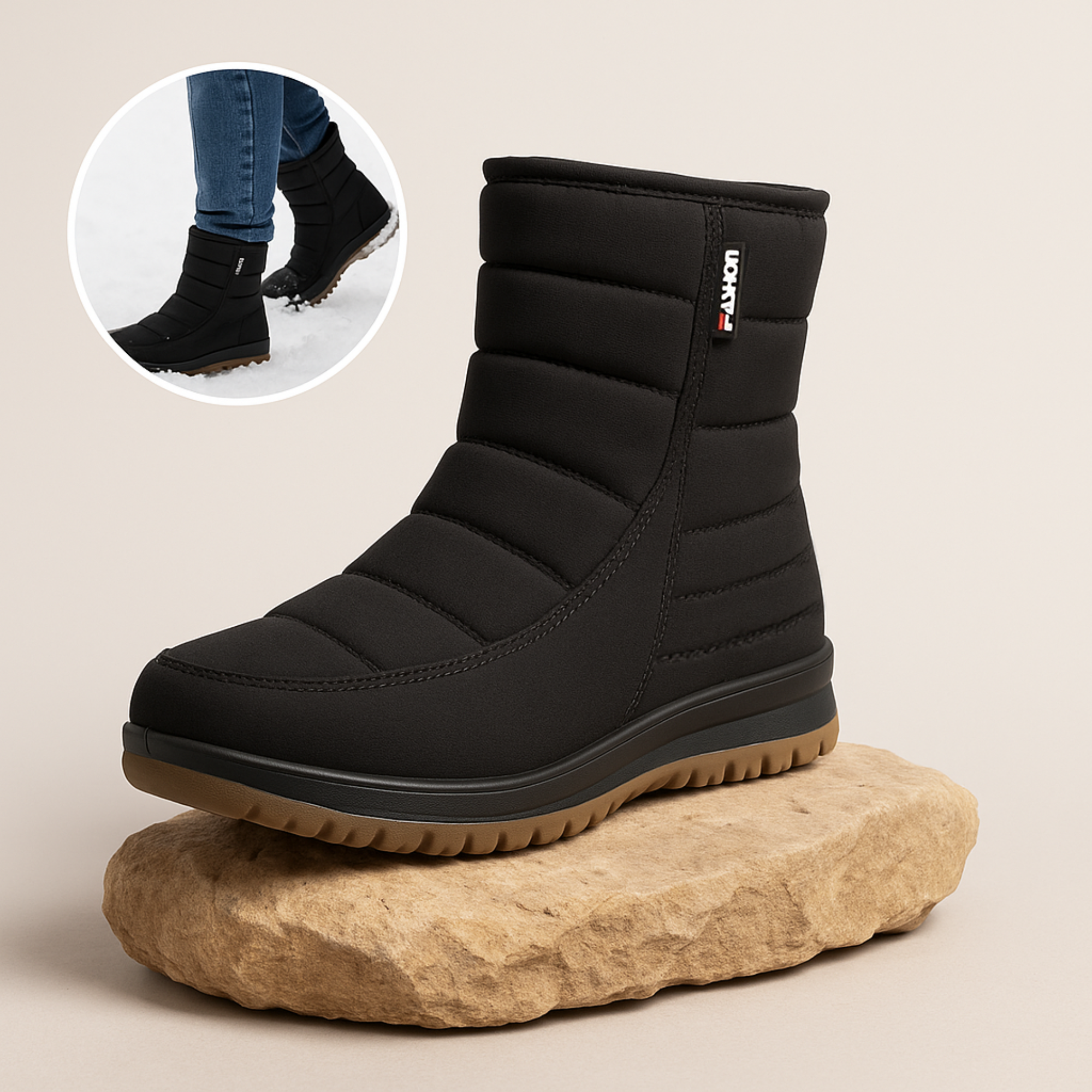 OrthoWarm – Orthopädische Winterschuhe | Schmerzlindernd isoliert – rutschfest & atmungsaktiv | Für Alltag, Arthrose & empfindliche Füße