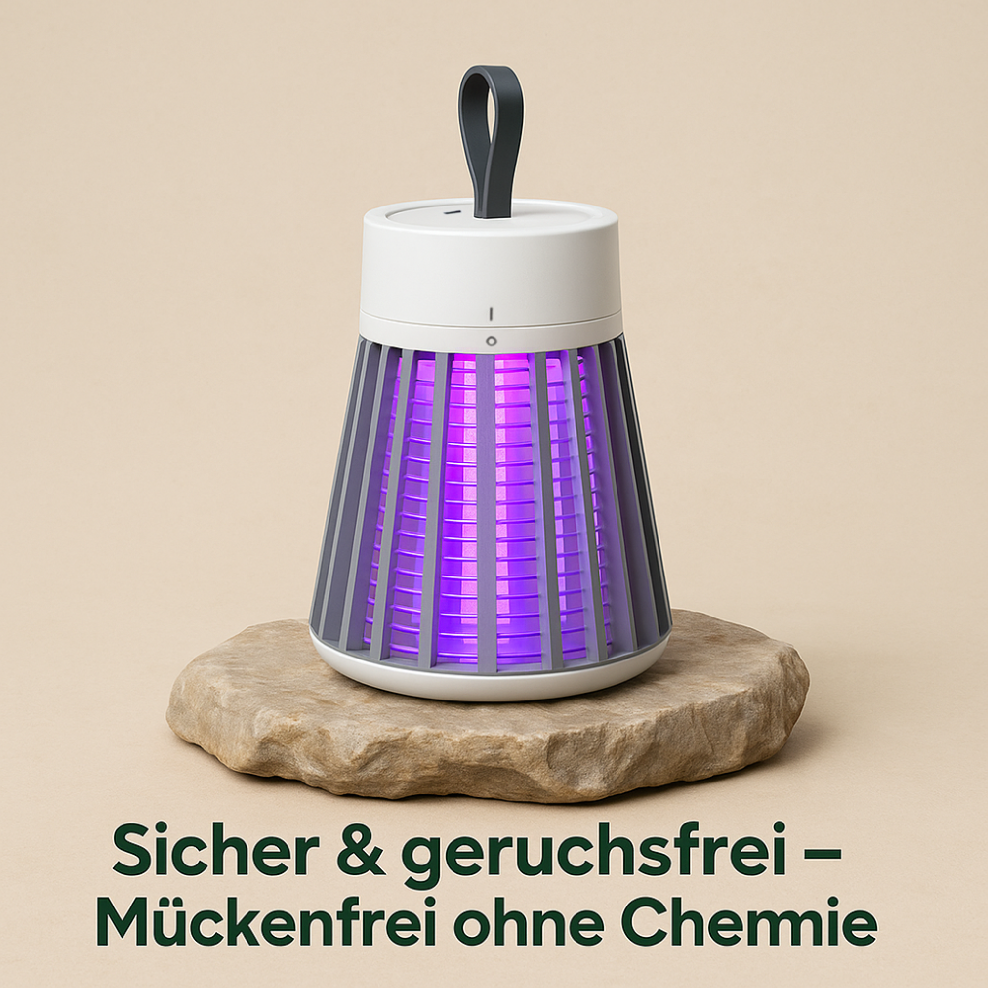 SilentGuard – Mückenvernichter elektrisch | Ultra leise & geruchsfrei LED-Falle | Sicher für Schlafzimmer & Kinder