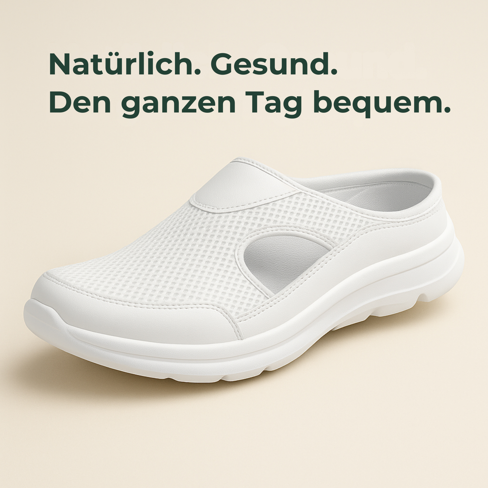EasWalk – Arbeitsschuhe Plantarfasziitis | rutschfest atmungsaktiv | für Pflege & Stehberufe
