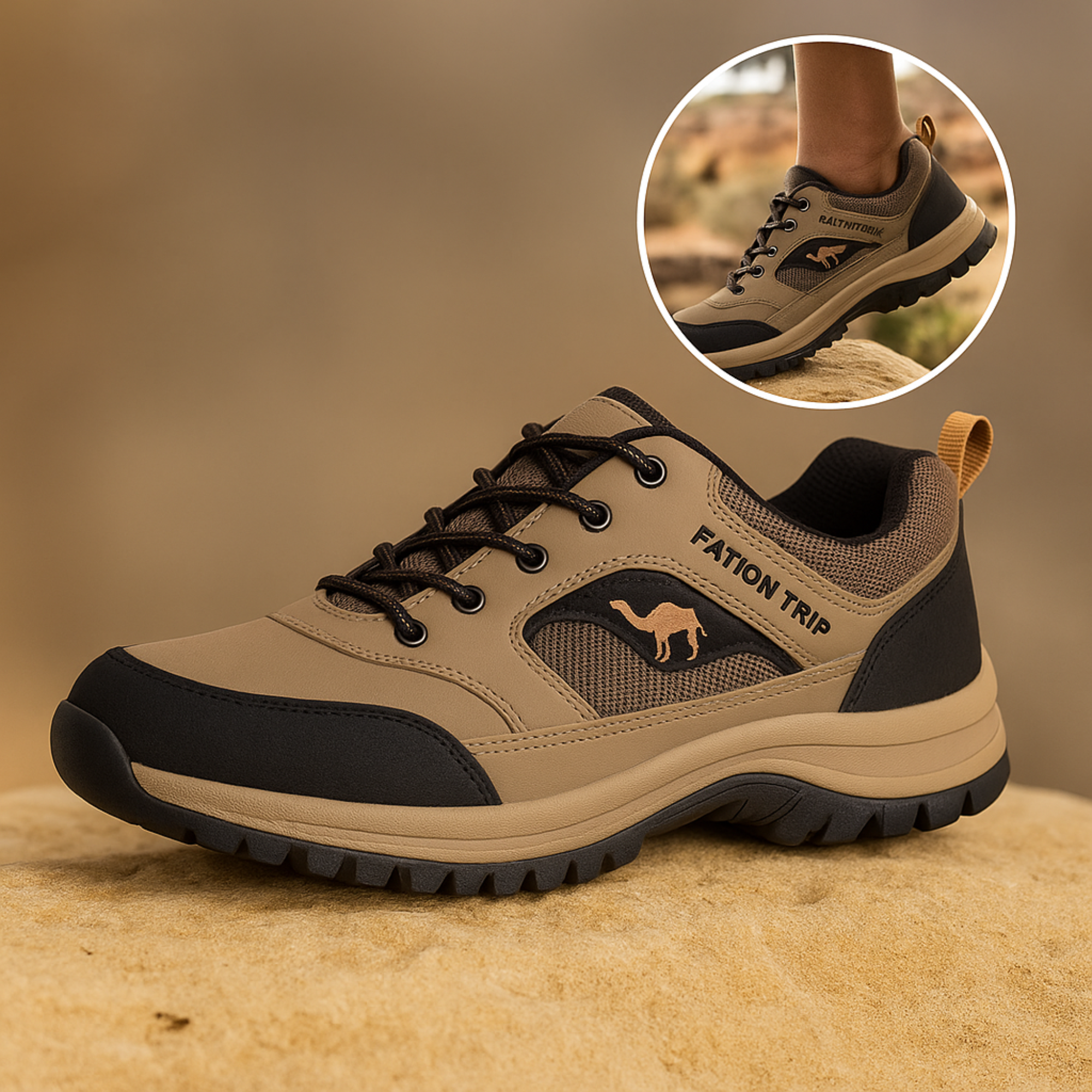 KomforTrek – Orthopädische Barfußschuhe | Schmerzfrei Gehen & Gesunde Haltung | Rutschfest & Atmungsaktiv | Für Alltag & Arbeit