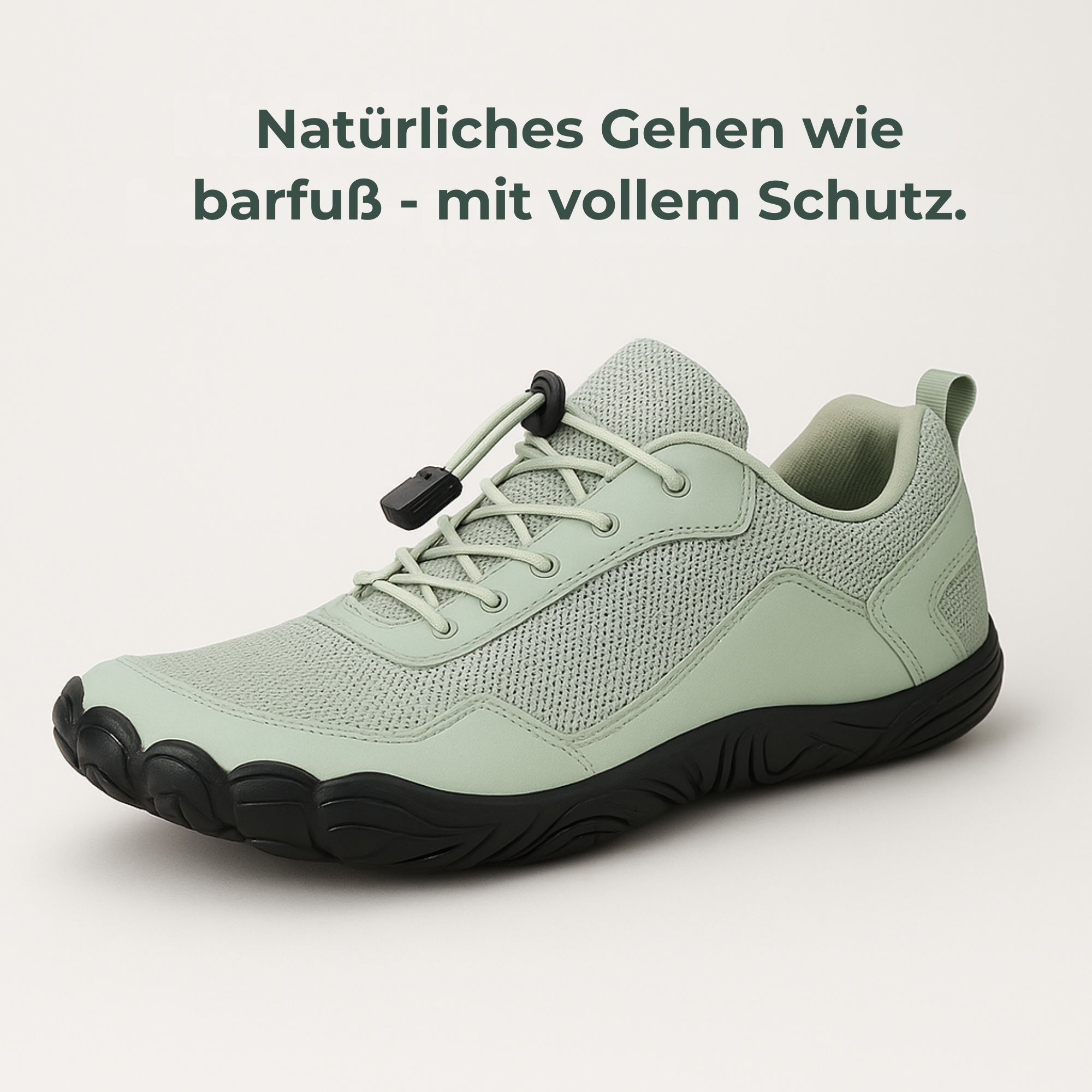 OrthoCare – Barfußschuh | orthopädisch schmerzlindernd wasserdicht rutschfest | breiter Zehenraum für Alltag & Gesundheit