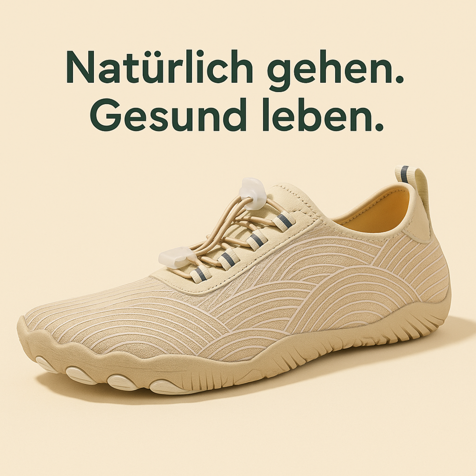 StepSole – Barfußschuhe Schmerzfrei Gehen | breite Zehenbox rutschfest | Alltag & Fußgesundheit