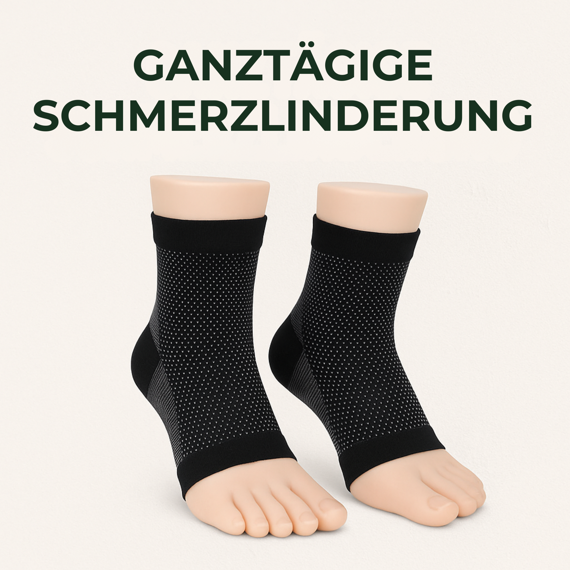 FersenWell – Schmerzlindernde Orthopädische Socken | Kompression & Atmungsaktiv | Für Fersensporn, Plantarfasziitis & Alltag