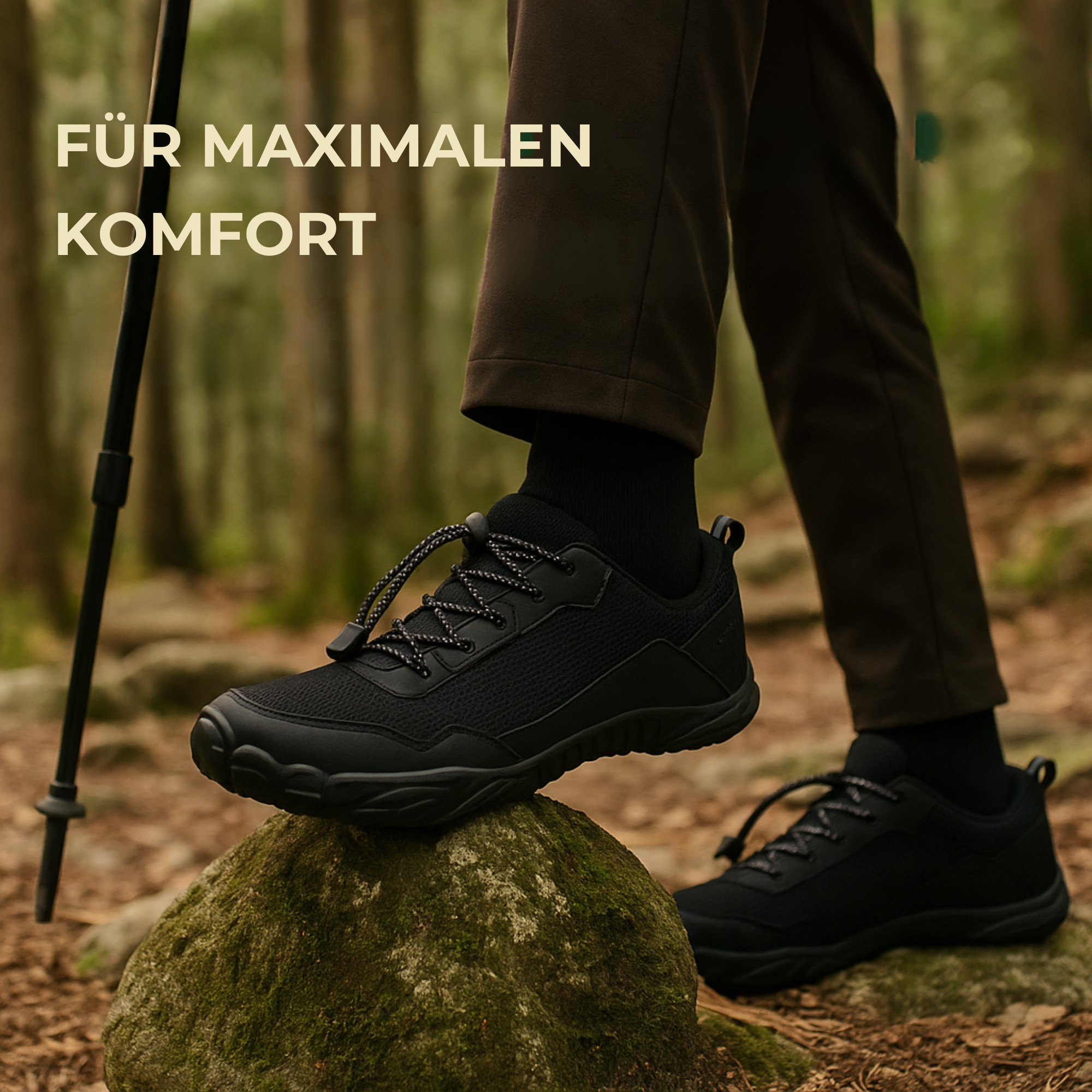 BareTrek – Barfußschuhe rutschfest | Atmungsaktiv & Zehenfreiheit | Outdoor & Alltag