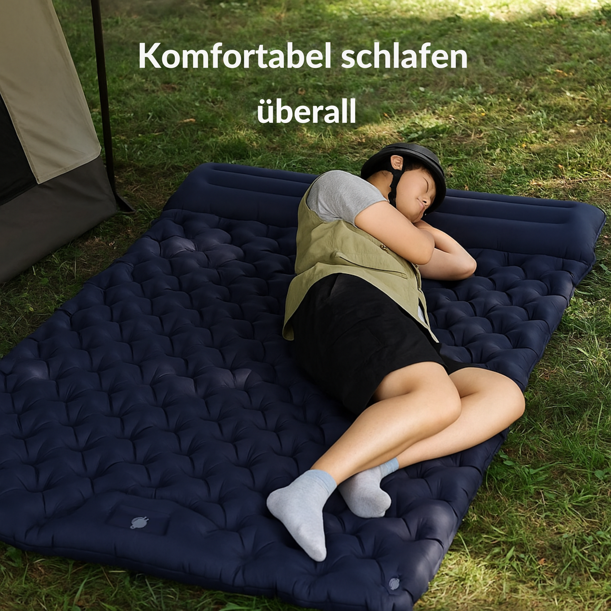 ComfoBed – Camping Luftmatratze | schnell aufblasbar & isolierend | ultraleicht & kompakt – Outdoor & Trekking