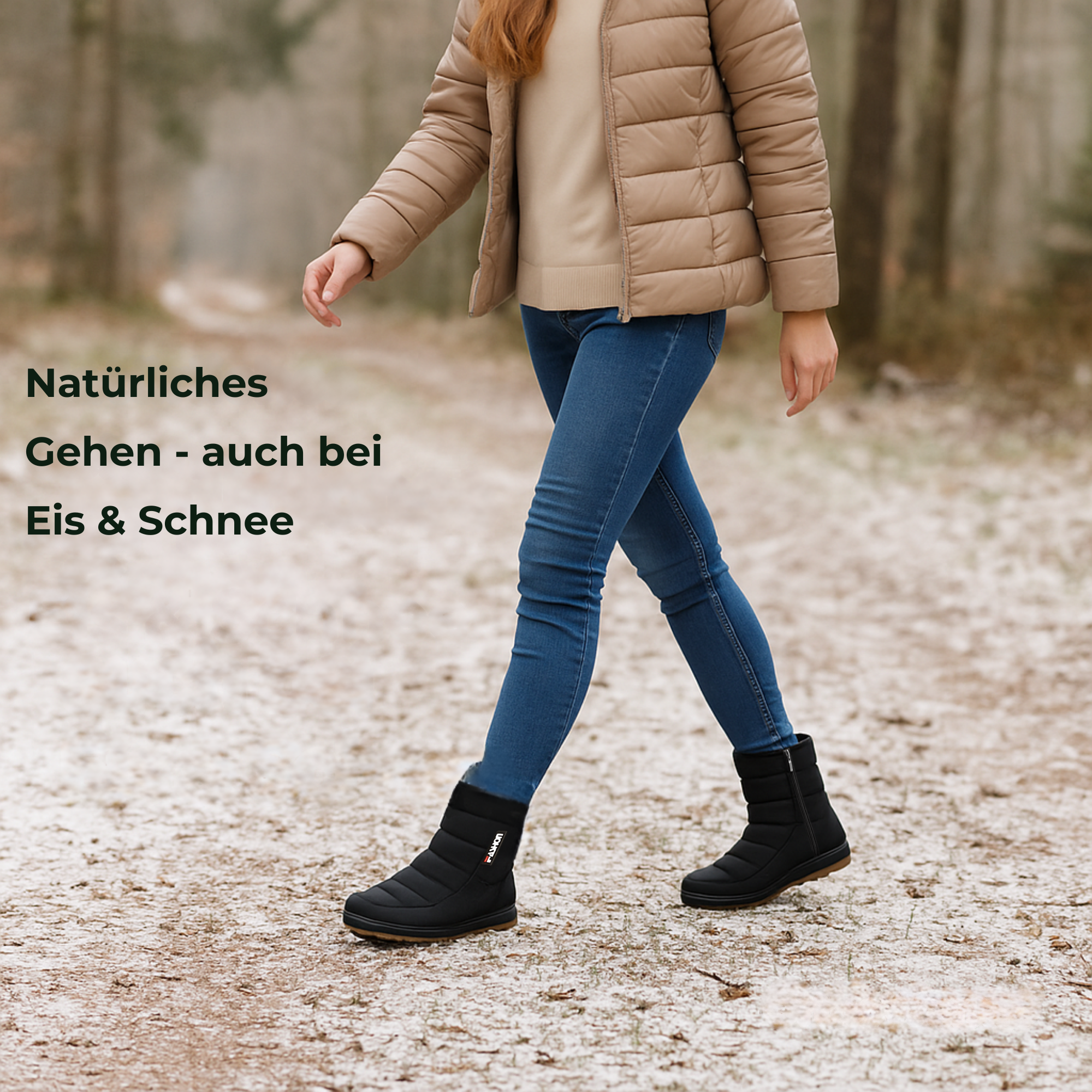 OrthoWarm – Orthopädische Winterschuhe | Schmerzlindernd isoliert – rutschfest & atmungsaktiv | Für Alltag, Arthrose & empfindliche Füße
