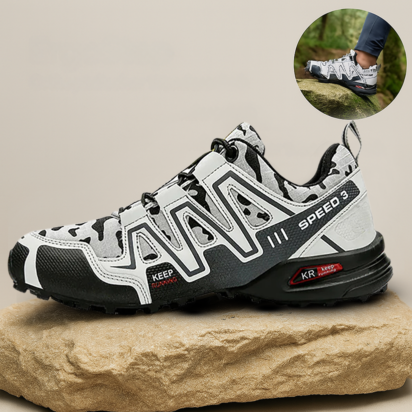 ErgoStep – orthopädische Wanderschuhe | rutschfest & stoßdämpfend | Fußkomfort für Wanderer & Geher