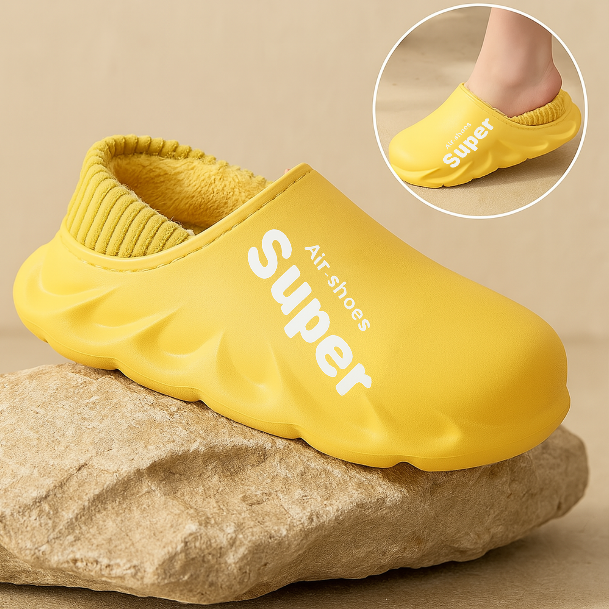 SoftSlip – orthopädische Hausschuhe | Schmerzlinderung rutschfest EVA-Dämpfung | Fußschmerzen Komfort für Zuhause