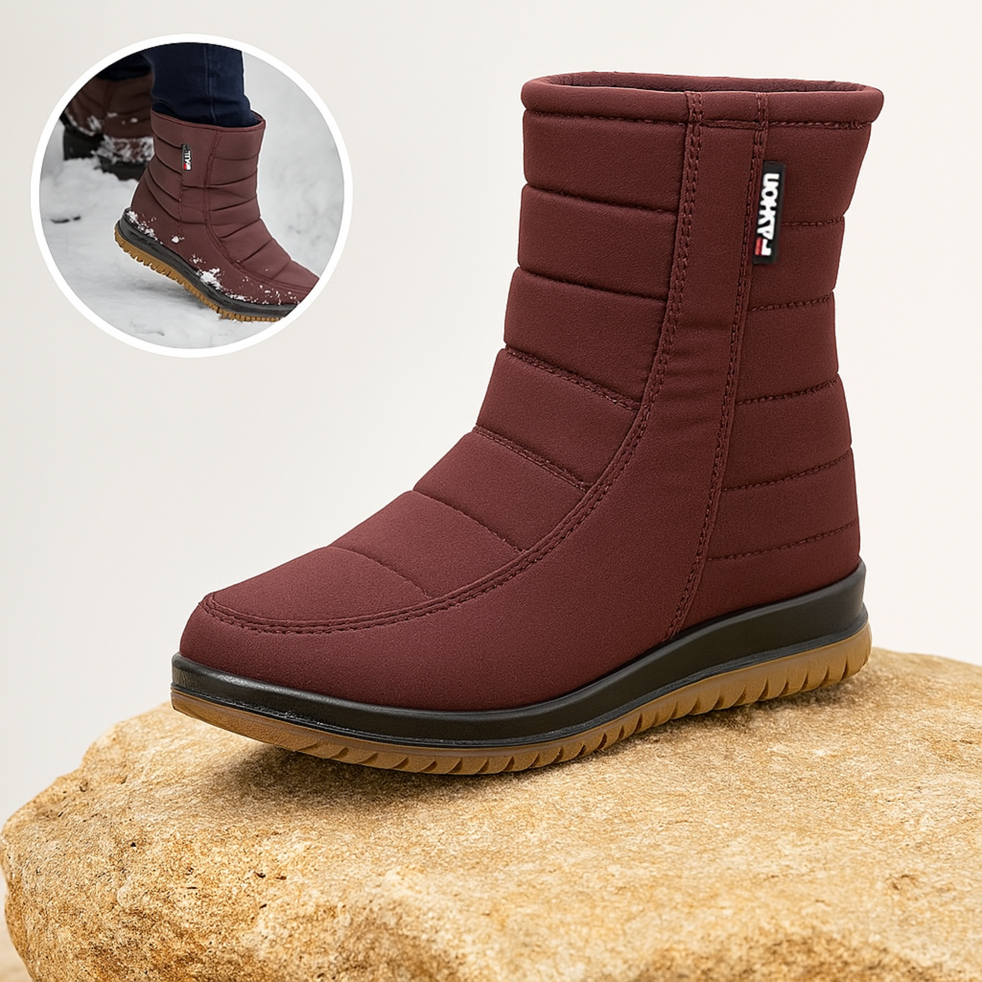 OrthoWarm – Orthopädische Winterschuhe | Schmerzlindernd isoliert – rutschfest & atmungsaktiv | Für Alltag, Arthrose & empfindliche Füße