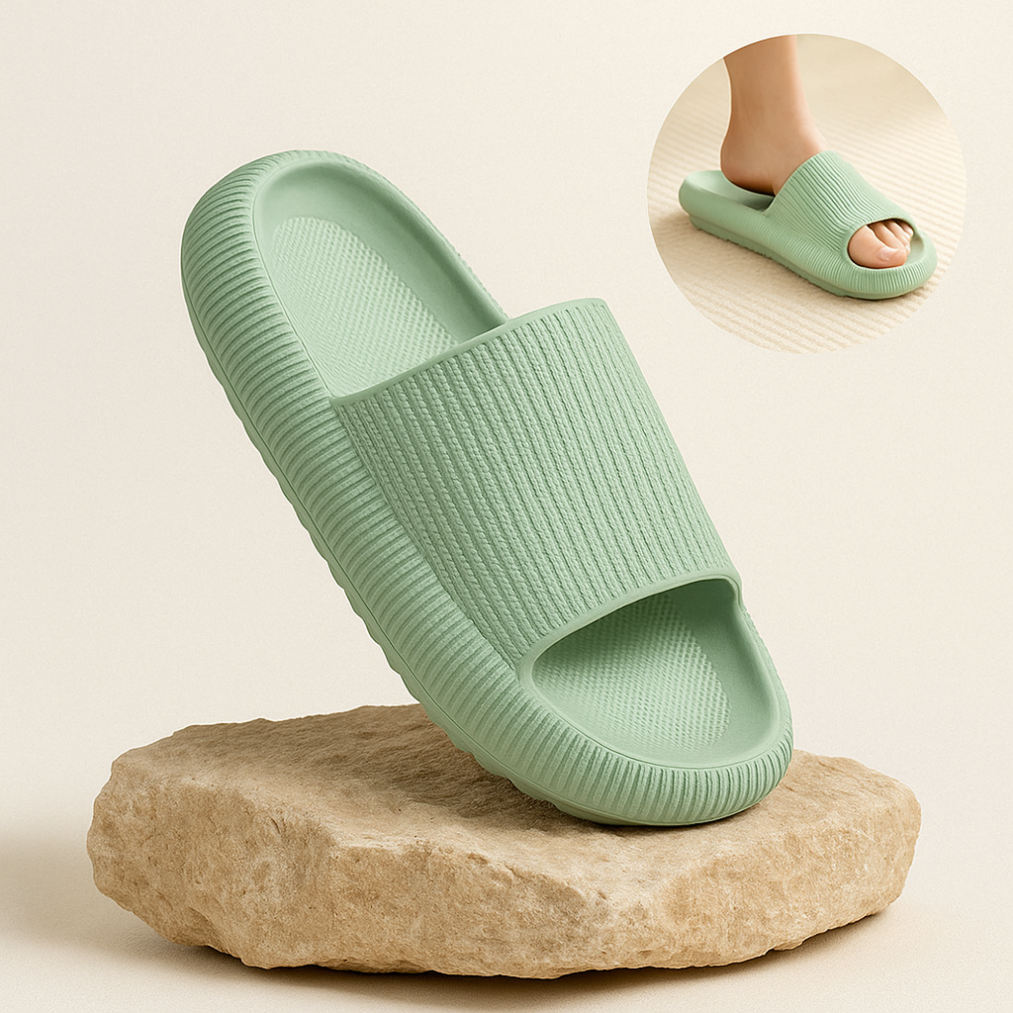 WohlTritt – Orthopädische Hausschuhe Damen & Herren | Schmerzfrei & Stoßdämpfend | Rutschfest für Alltag & Zuhause