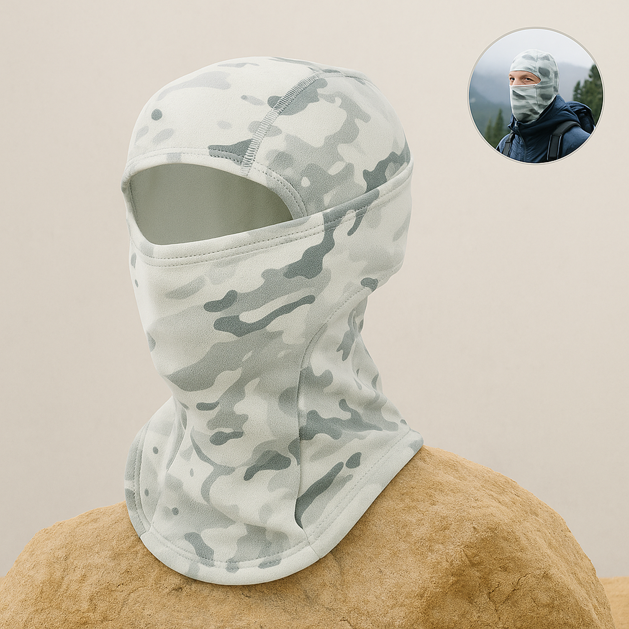 ArcticGuard – Fleece Sturmhaube | winddicht & atmungsaktiv | unisex Outdoor Kälteschutz