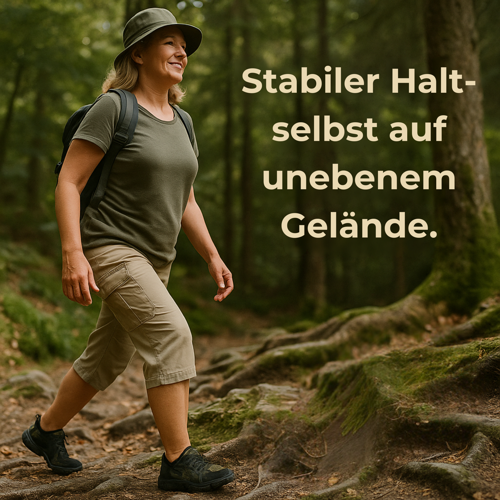 SensoWalk – orthopädischer Wanderschuh | Dämpfung rutschfest atmungsaktiv – für Senioren & schmerzfreies Gehen