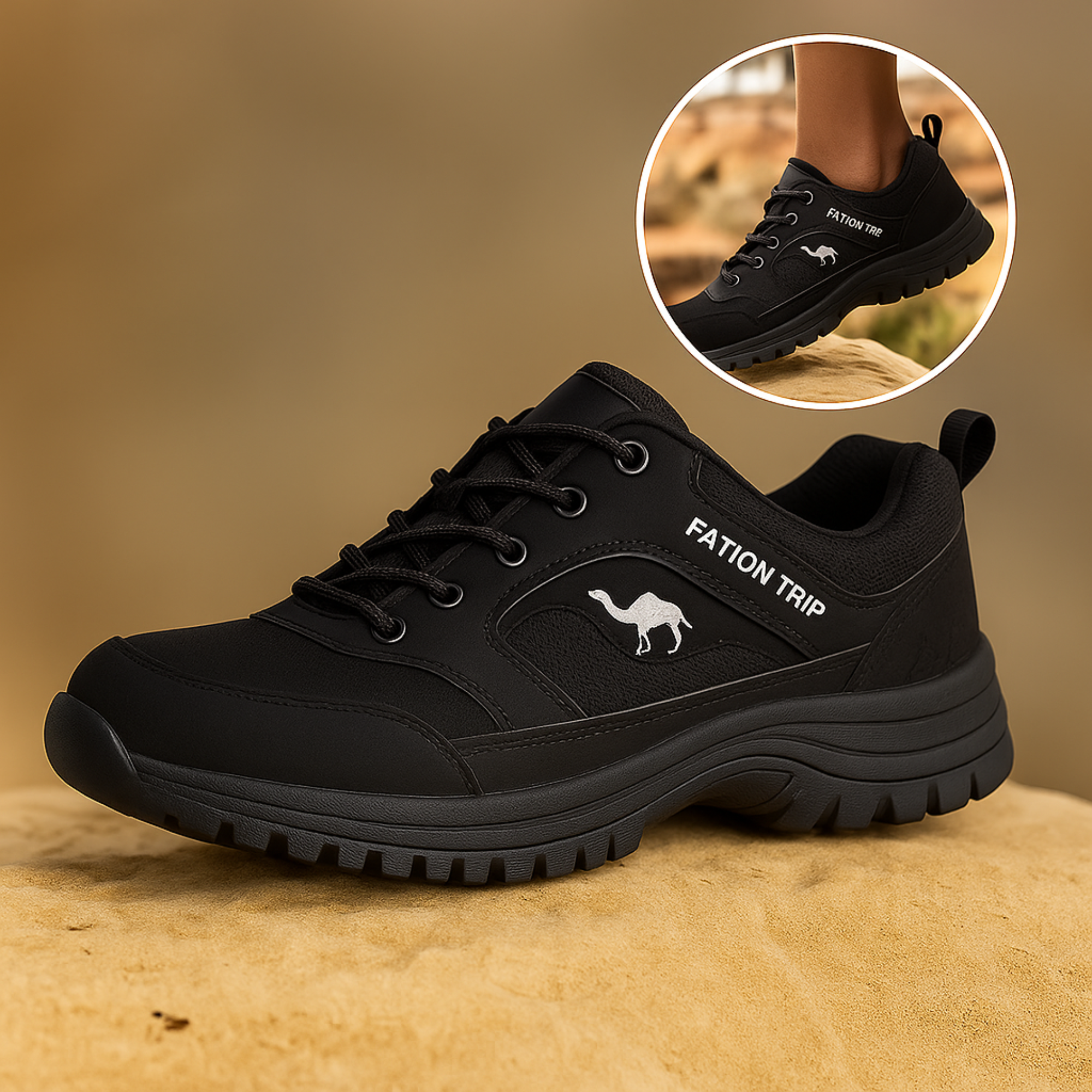 KomforTrek – Orthopädische Barfußschuhe | Schmerzfrei Gehen & Gesunde Haltung | Rutschfest & Atmungsaktiv | Für Alltag & Arbeit