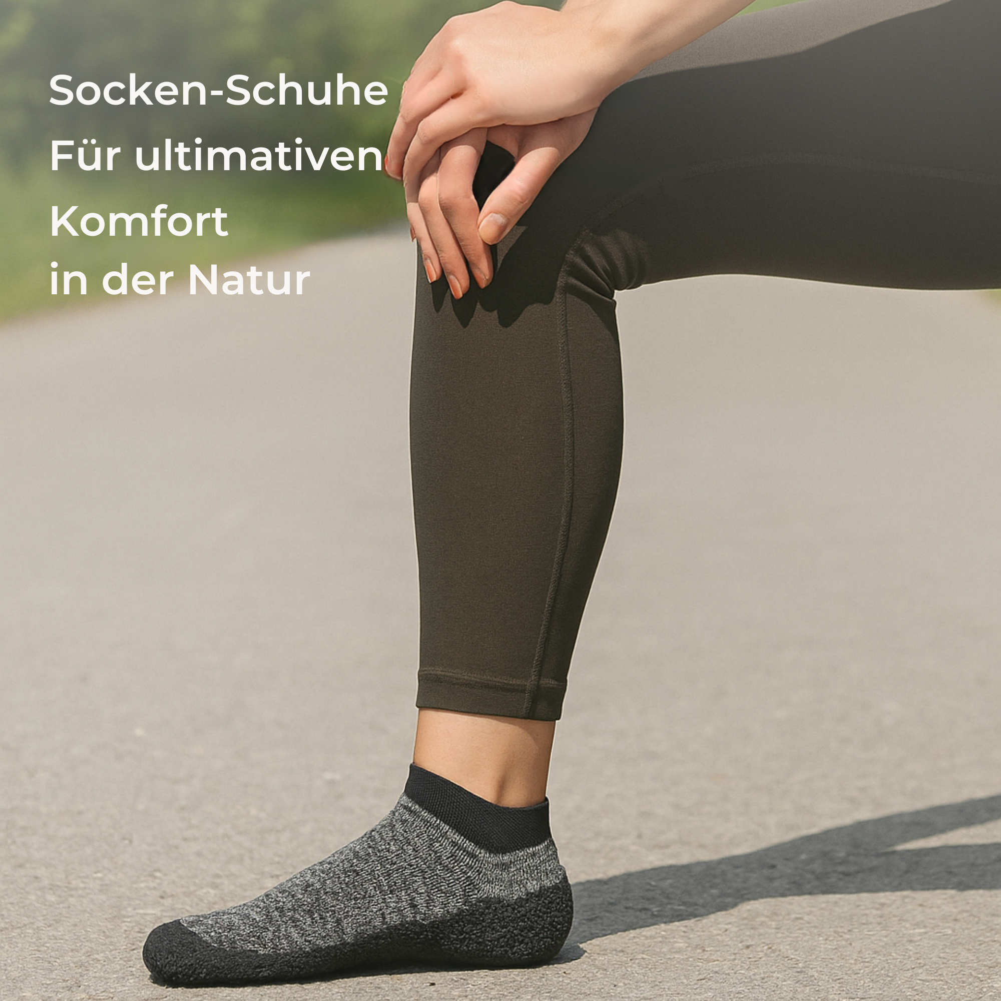 SockEase – Sockenschuhe Barfußgefühl | rutschfest atmungsaktiv | Alltag Reisen Fußkomfort