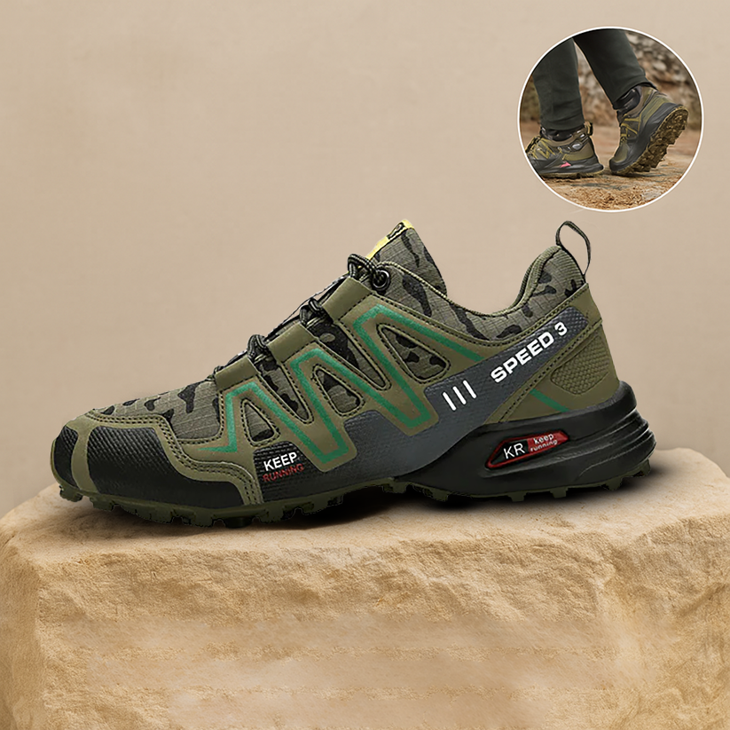 ErgoStep – orthopädische Wanderschuhe | rutschfest & stoßdämpfend | Fußkomfort für Wanderer & Geher