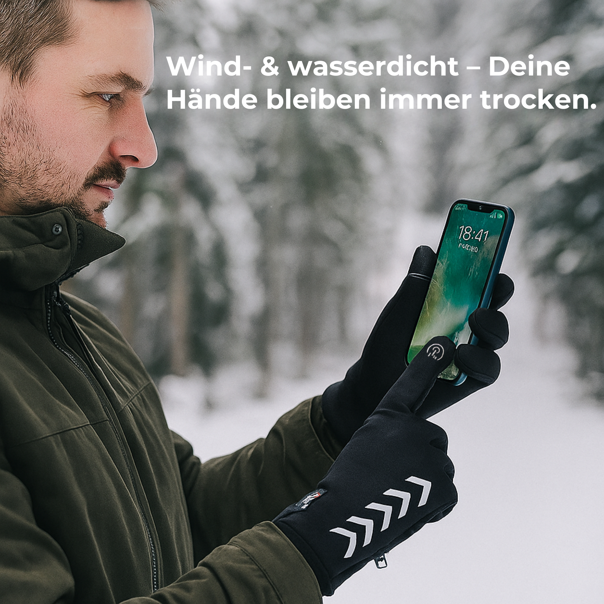 FrostGuard – Thermo-Handschuhe wasserdicht | Touchscreen-fähig rutschfest | Für Winter, Outdoor & Alltag