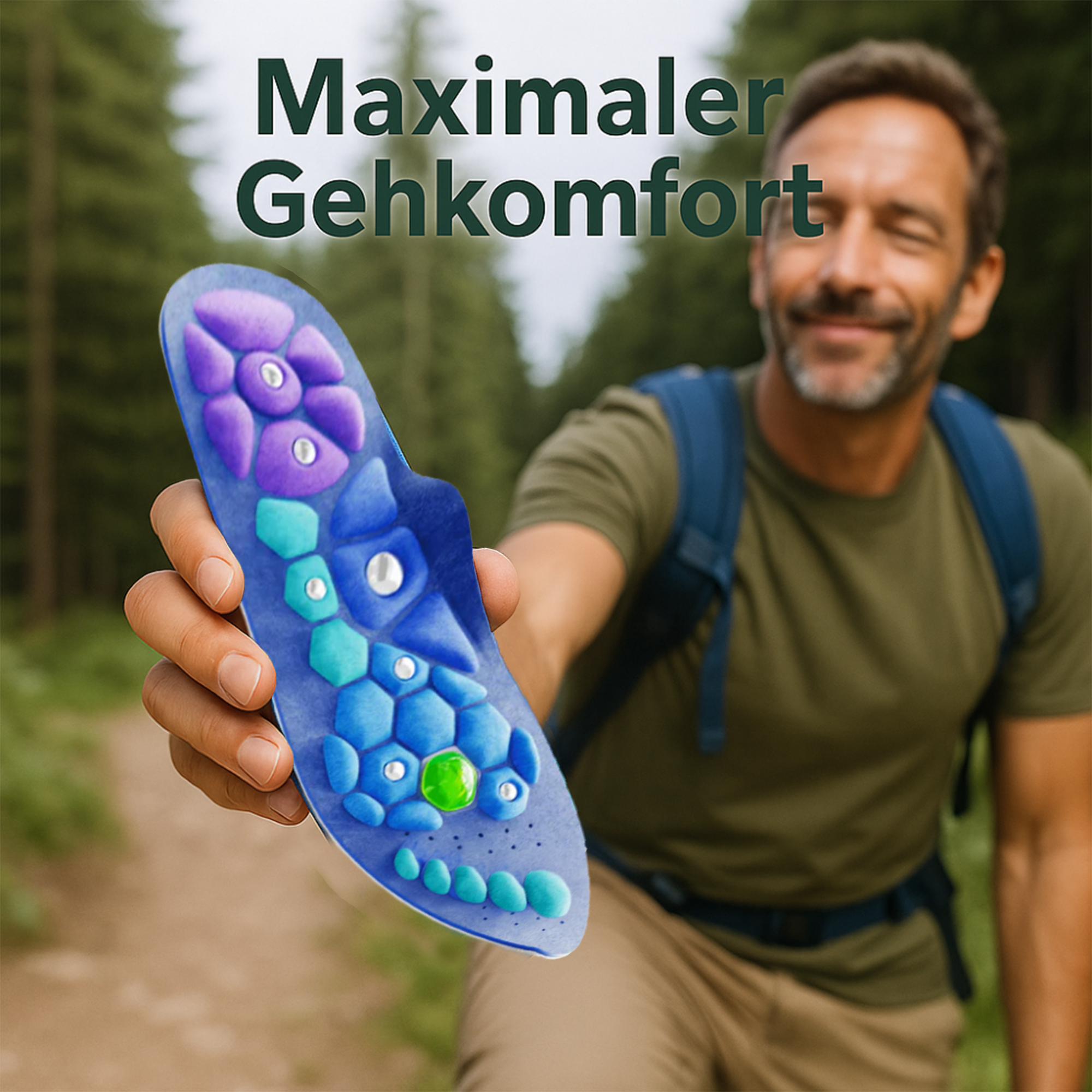 ThermoSole – Einlegesohlen mehr Energie | Regt Stoffwechsel an & verbessert Haltung | Ergonomisch für Alltag & Beruf