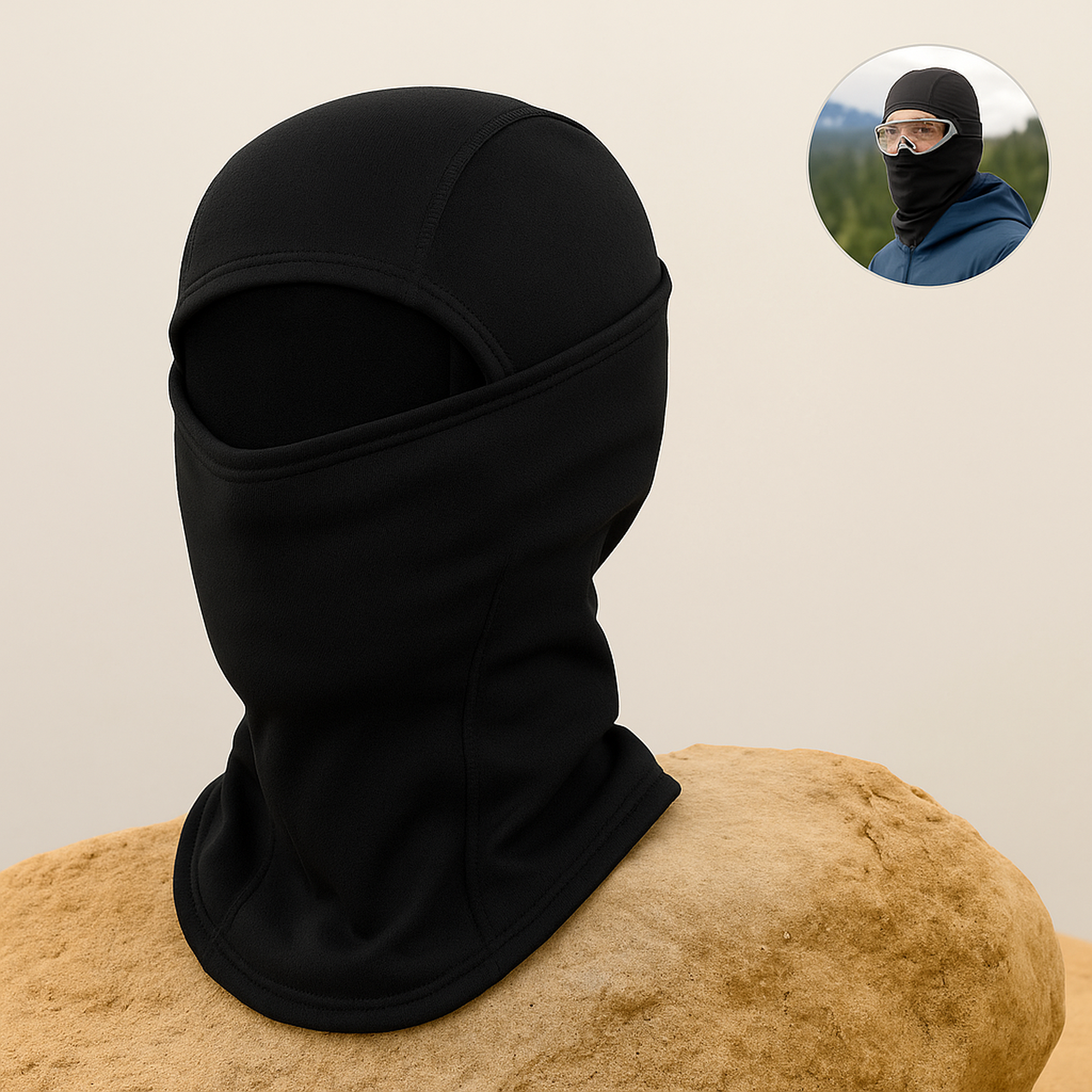 ArcticGuard – Fleece Sturmhaube | winddicht & atmungsaktiv | unisex Outdoor Kälteschutz