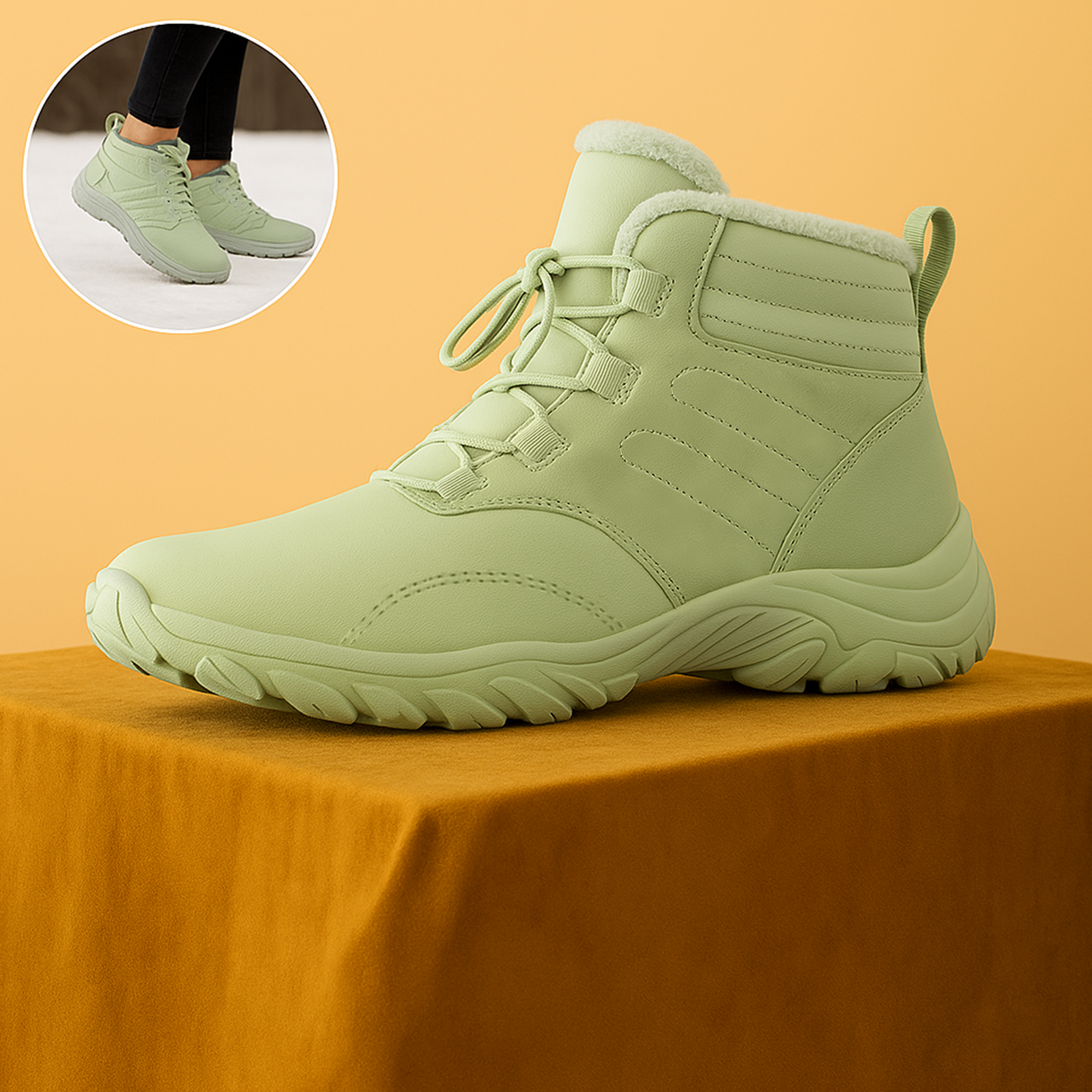 IceGear – Winter Barfußschuhe | wasserdicht rutschfeste Sohle | Outdoor & Alltag