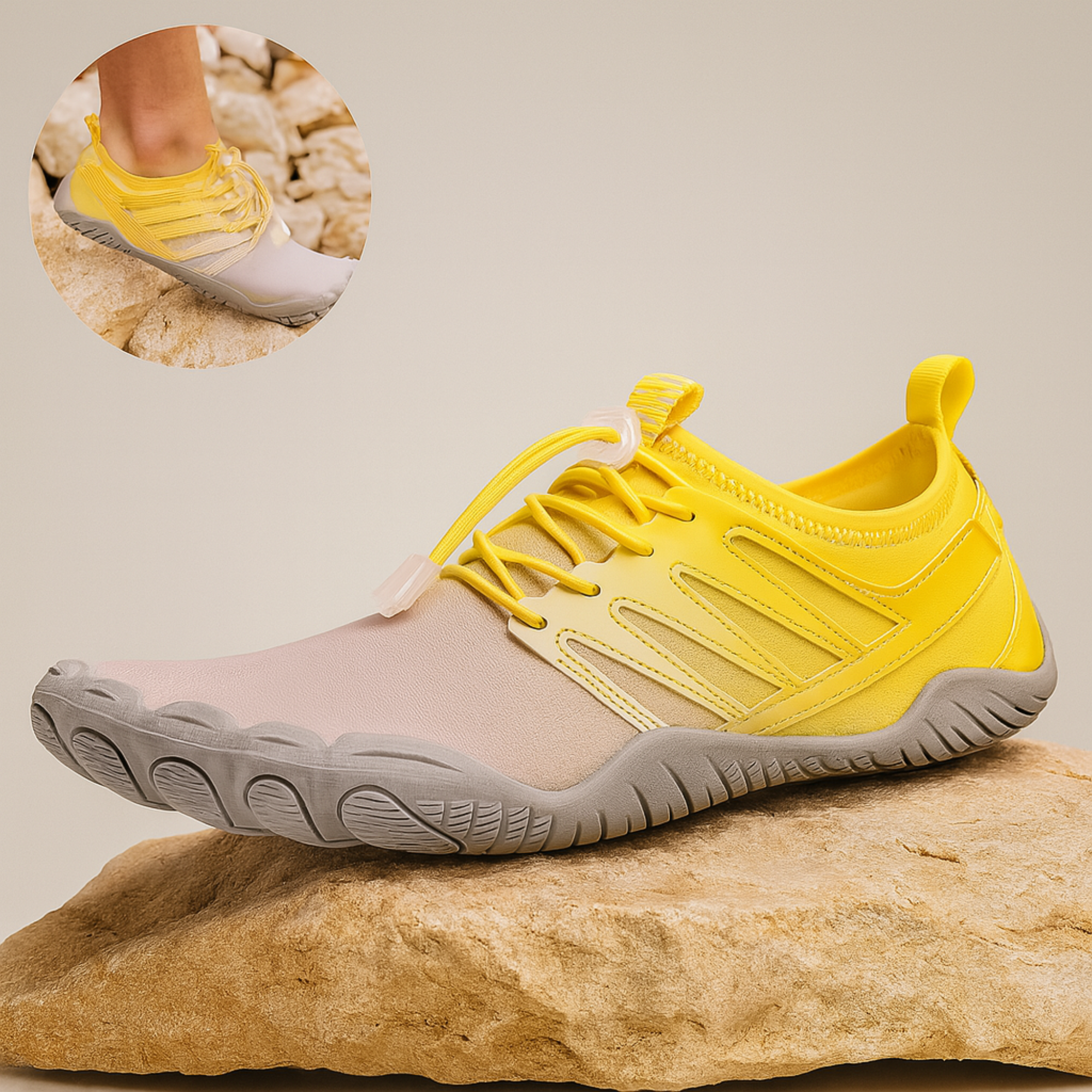 FlexPro – Barfußschuhe Herren & Damen | Flexibel & gelenkschonend | rutschfeste 4 mm Sohle | Alltag, Training & Sport