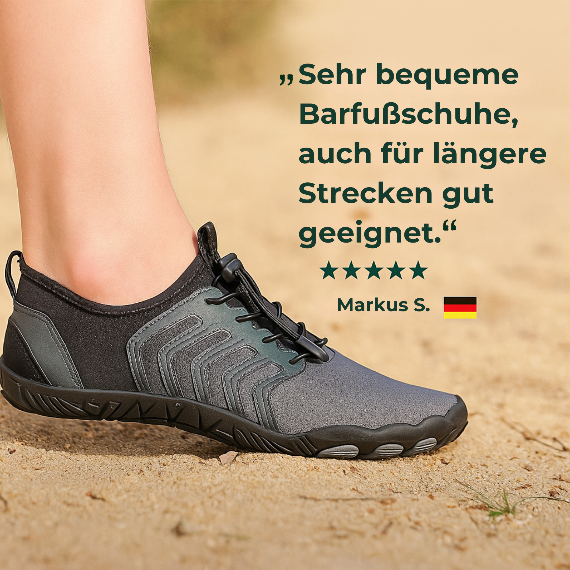 StepWell – Barfußschuhe | flexibel atmungsaktiv rutschfest | Alltag & Outdoor