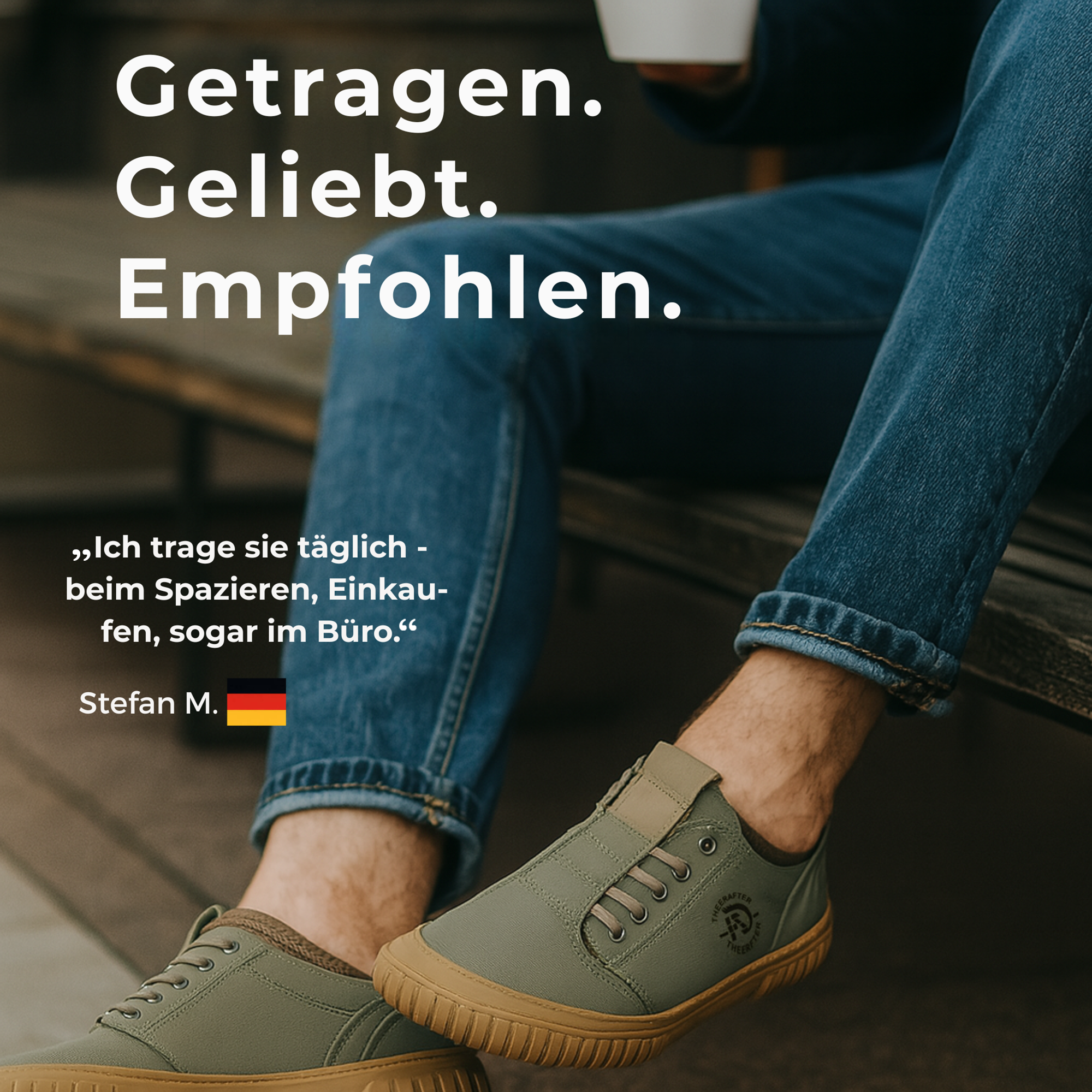 Barfino – Orthopädische Barfußschuhe Herren gegen Fußschmerzen | Atmungsaktiv & Rutschfest | Für Alltag & lange Spaziergänge