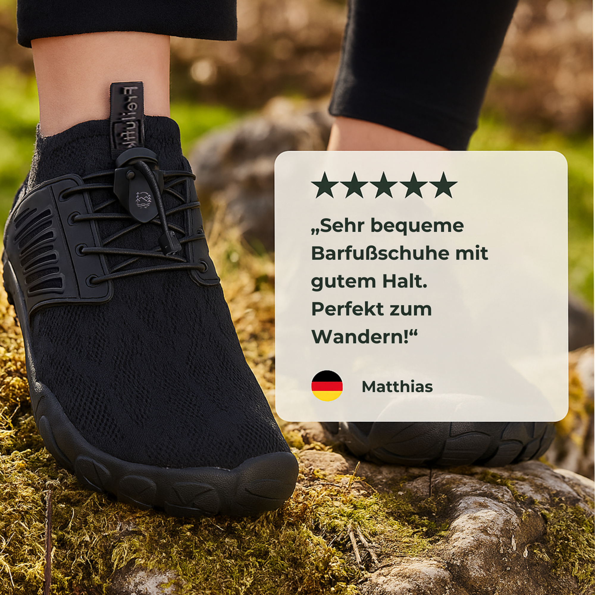 PhysiGo – Barfußschuhe Damen & Herren | gesunde Entlastung rutschfest TPU-Sohle | Alltag Freizeit Sport