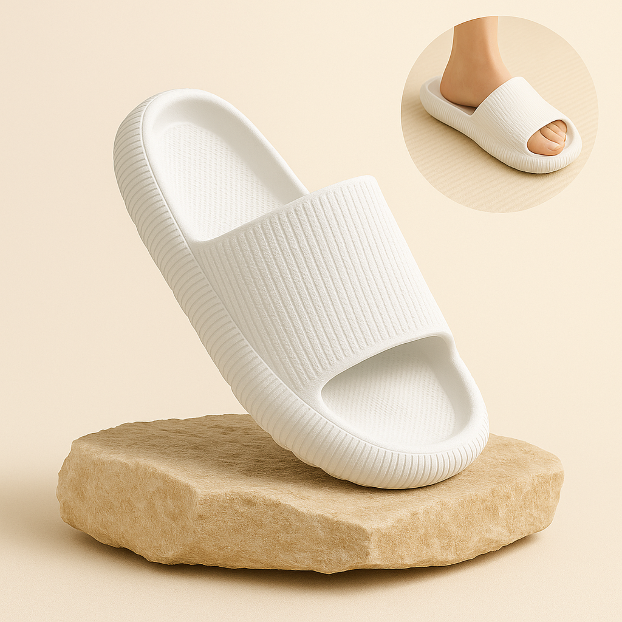 WohlTritt – Orthopädische Hausschuhe Damen & Herren | Schmerzfrei & Stoßdämpfend | Rutschfest für Alltag & Zuhause