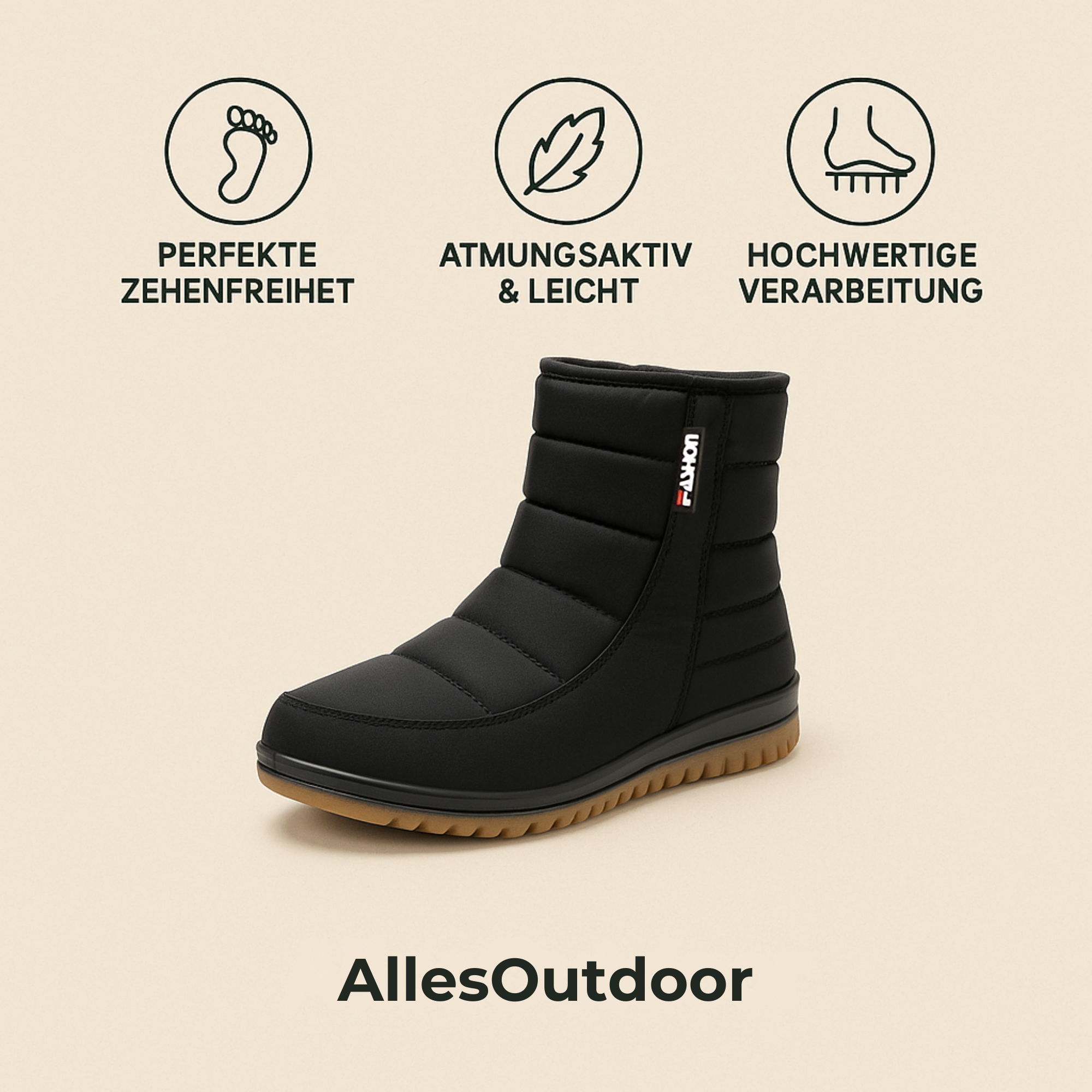 OrthoWarm – Orthopädische Winterschuhe | Schmerzlindernd isoliert – rutschfest & atmungsaktiv | Für Alltag, Arthrose & empfindliche Füße