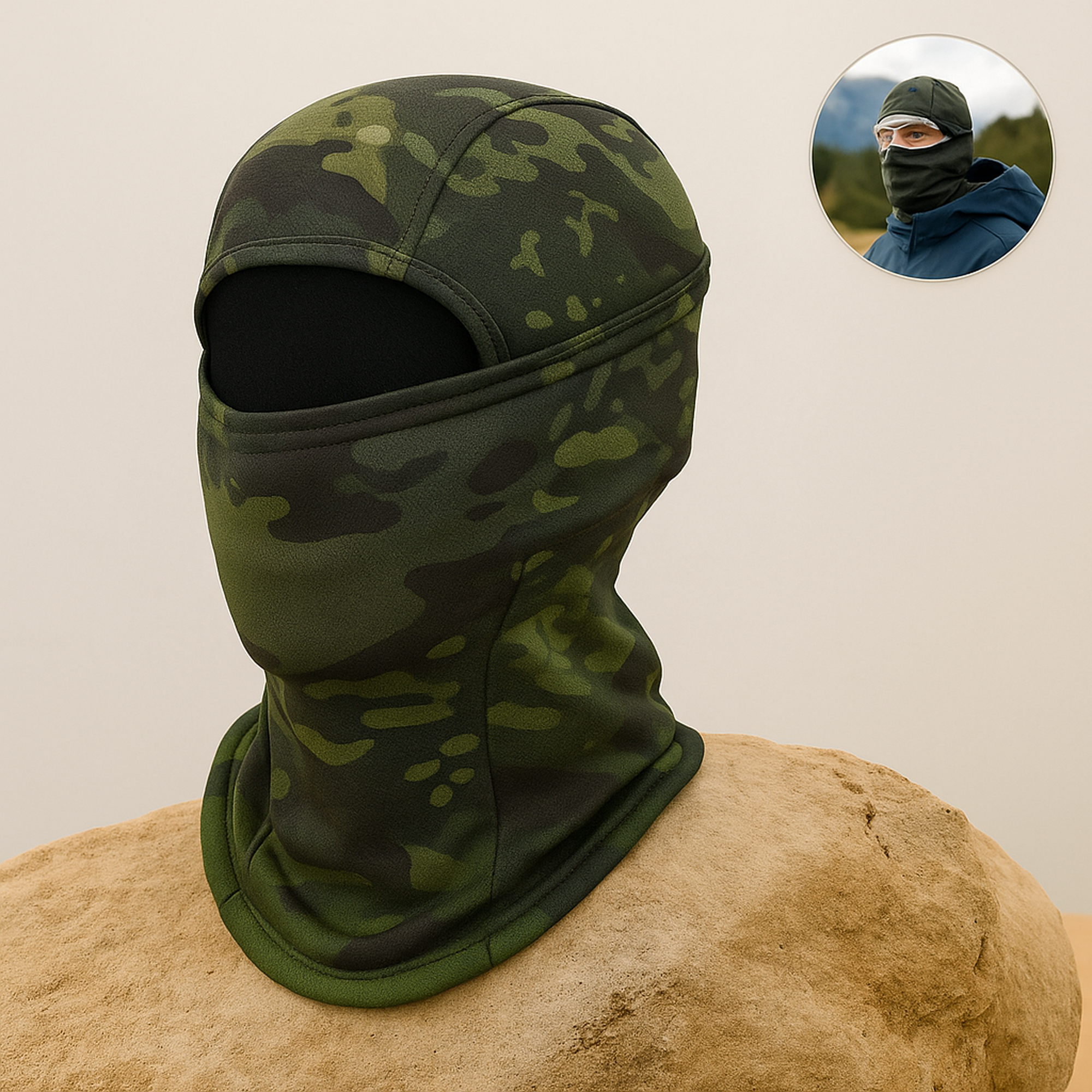 ArcticGuard – Fleece Sturmhaube | winddicht & atmungsaktiv | unisex Outdoor Kälteschutz