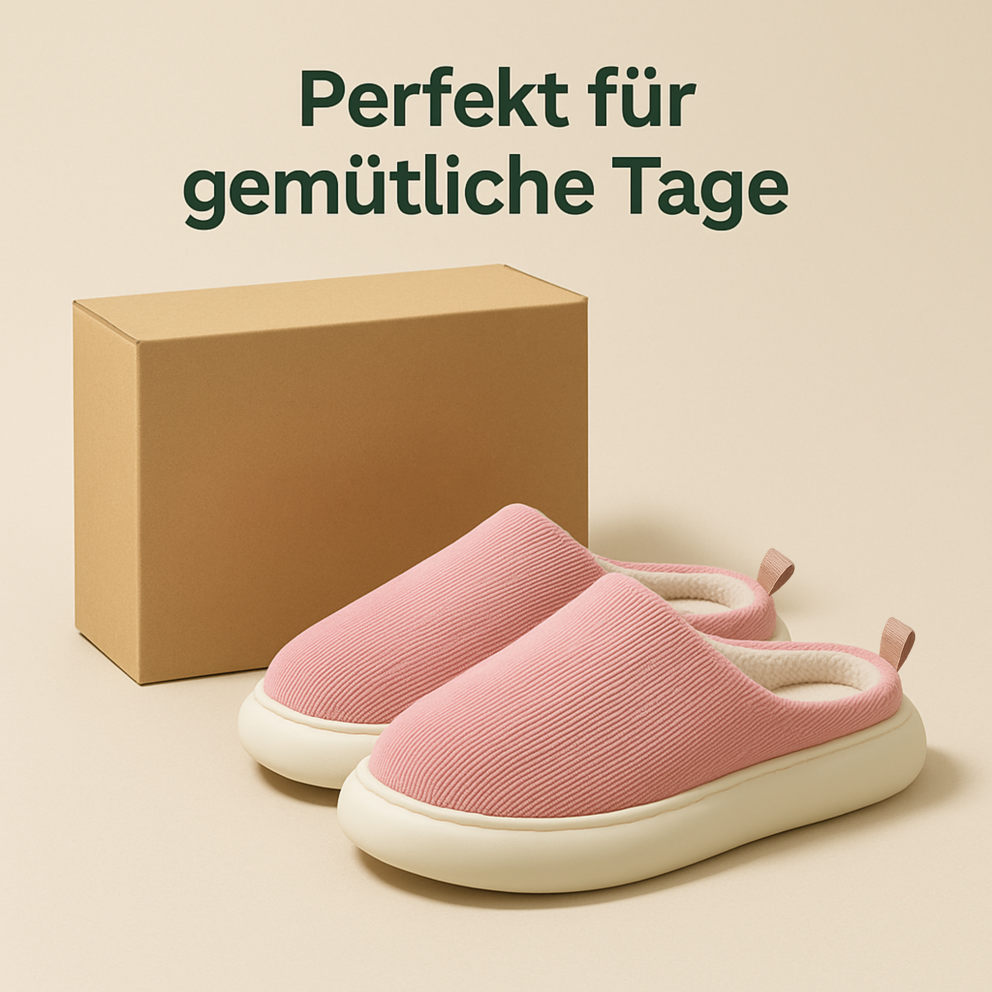 OrthoSlip – orthopädische Hausschuhe | rutschfest & gefüttert atmungsaktiv | Fußkomfort für Zuhause