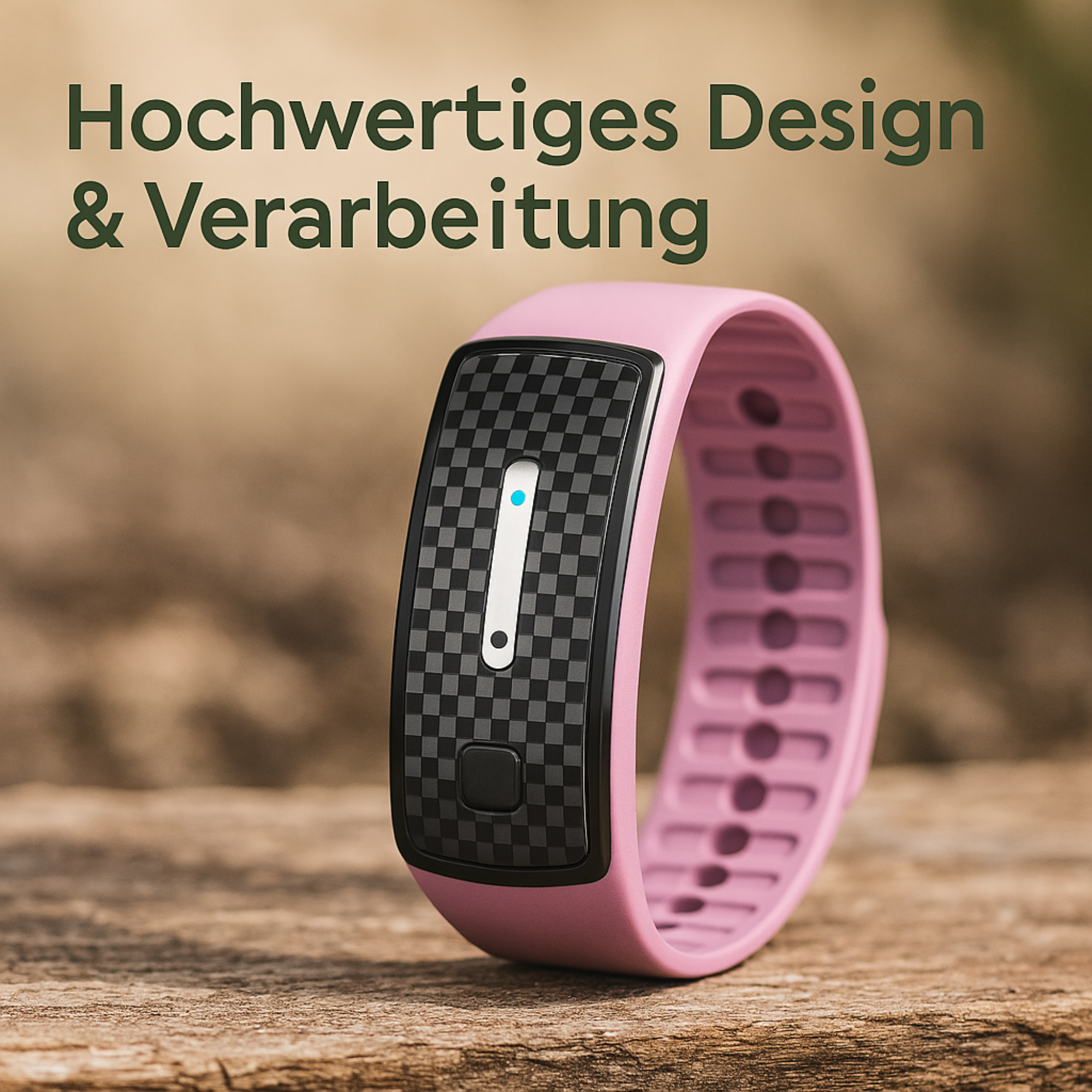 BuzzGuard – Mückenschutz Armband Ultraschall | Wiederaufladbar & Chemiefrei | Für Camping, Kinder & Outdoor