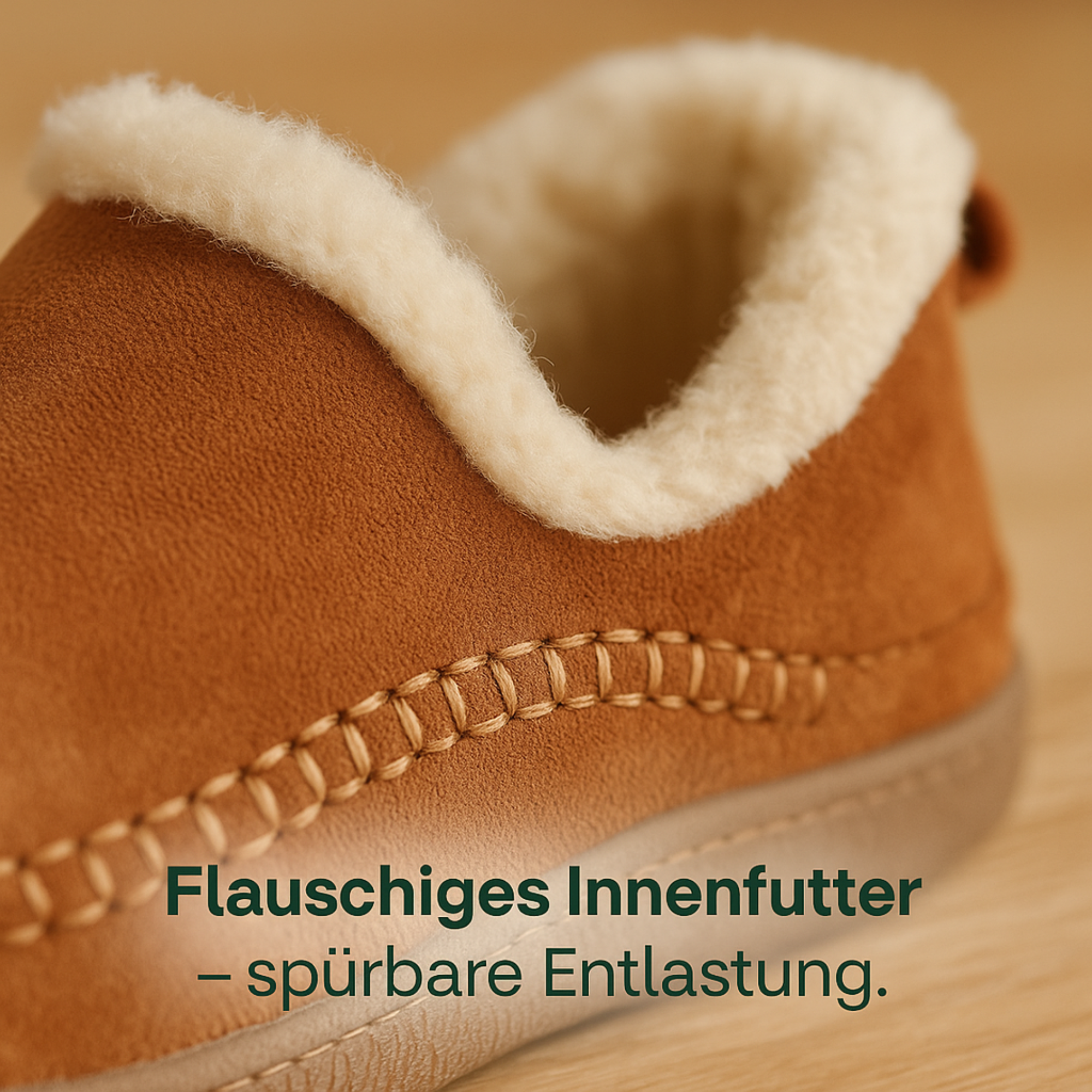 FlauschFit – Wärmeisolierte Komfort-Hausschuhe | Orthopädisch, atmungsaktiv & rutschfest | Für kalte Tage & Schmerzfüße