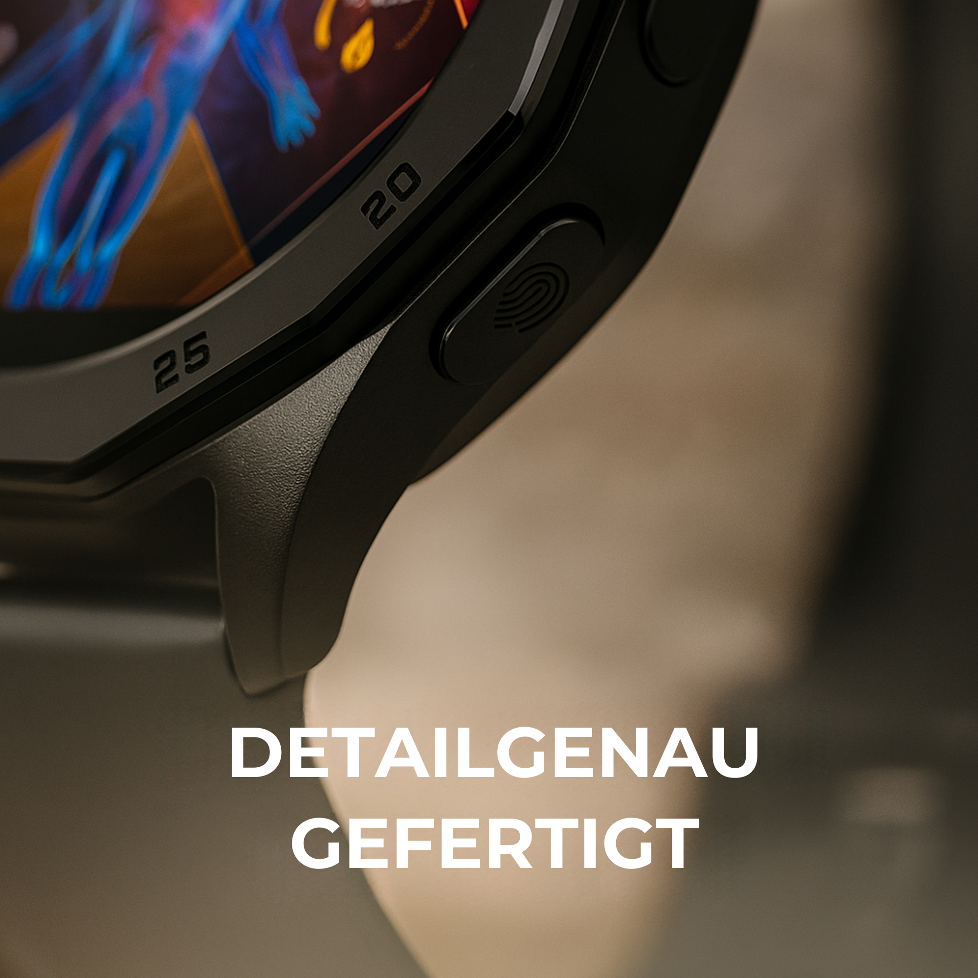 PulsePro – Gesundheits-Smartwatch mit SOS & Blutanalyse | Intelligente Vitalüberwachung & Notruf | Für Alltag, Sport & Sicherheit