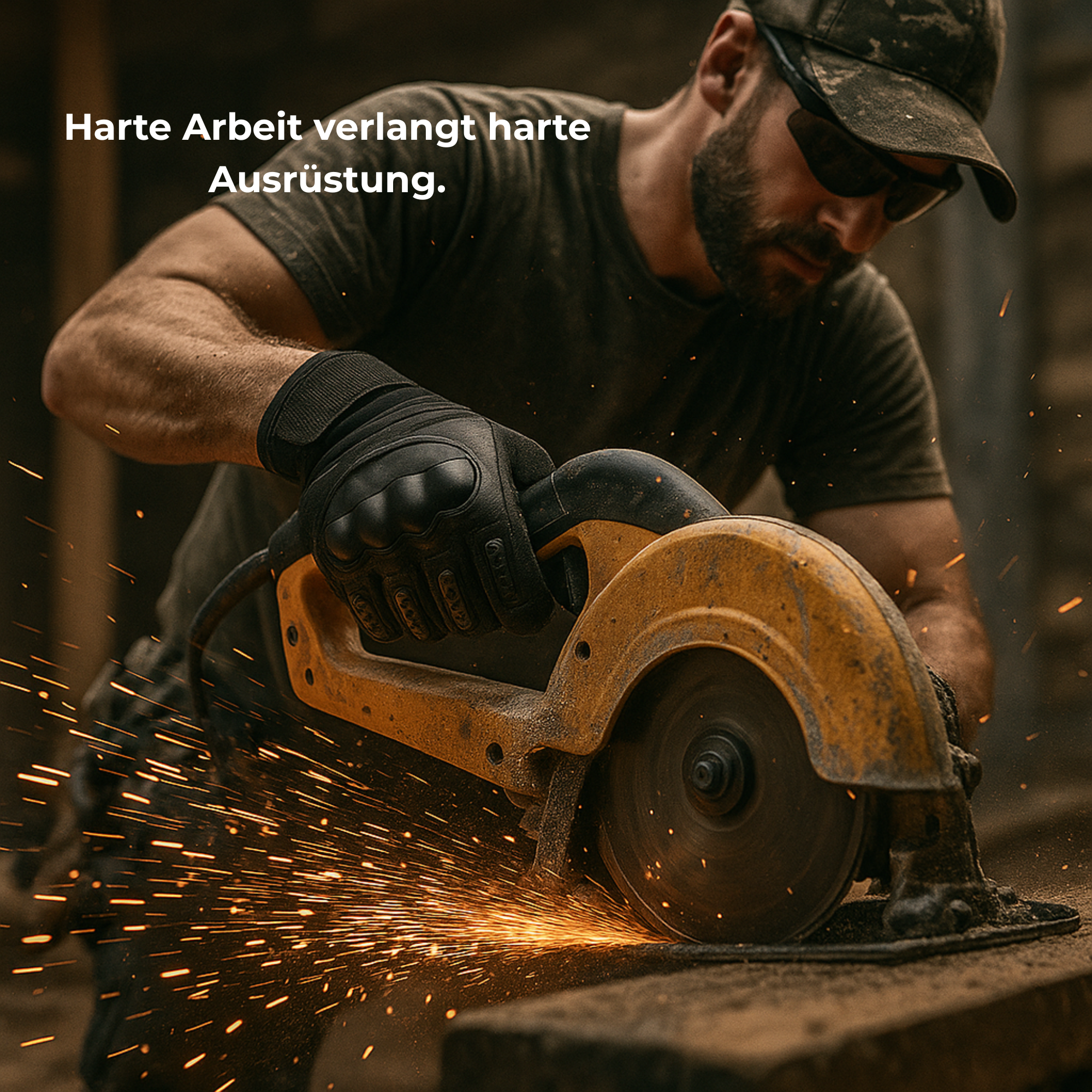 SafeGrip Natur – Outdoor Handschuhe | rutschfest Knöchelschutz | atmungsaktiv & Touchscreen‑fähig | Handwerk, Motorrad, Outdoor