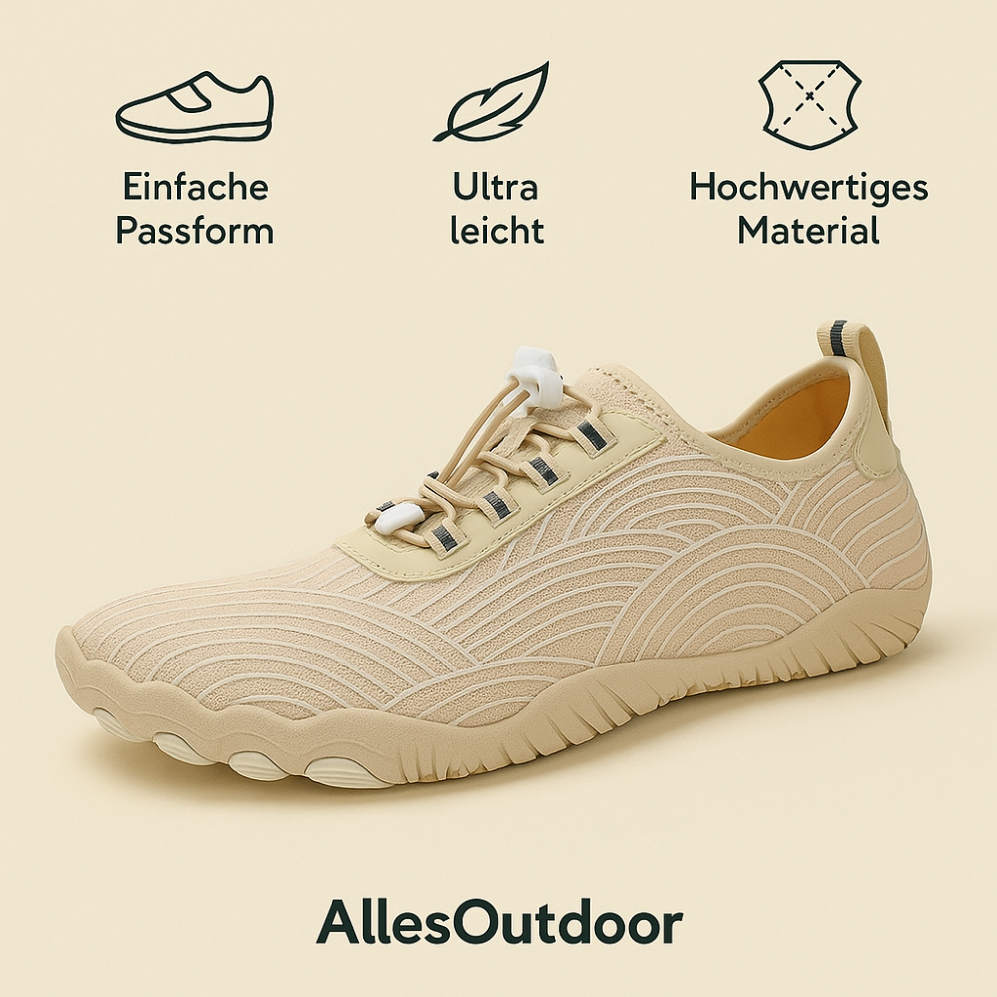 StepSole – Barfußschuhe Schmerzfrei Gehen | breite Zehenbox rutschfest | Alltag & Fußgesundheit