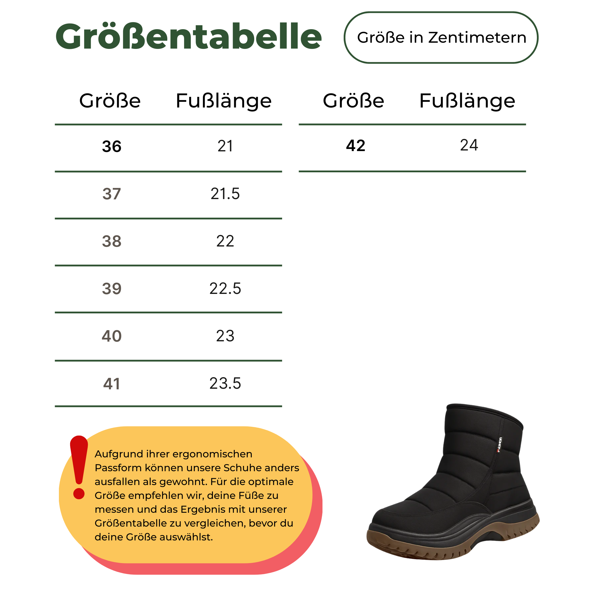 OrthoWarm – Orthopädische Winterschuhe | Schmerzlindernd isoliert – rutschfest & atmungsaktiv | Für Alltag, Arthrose & empfindliche Füße