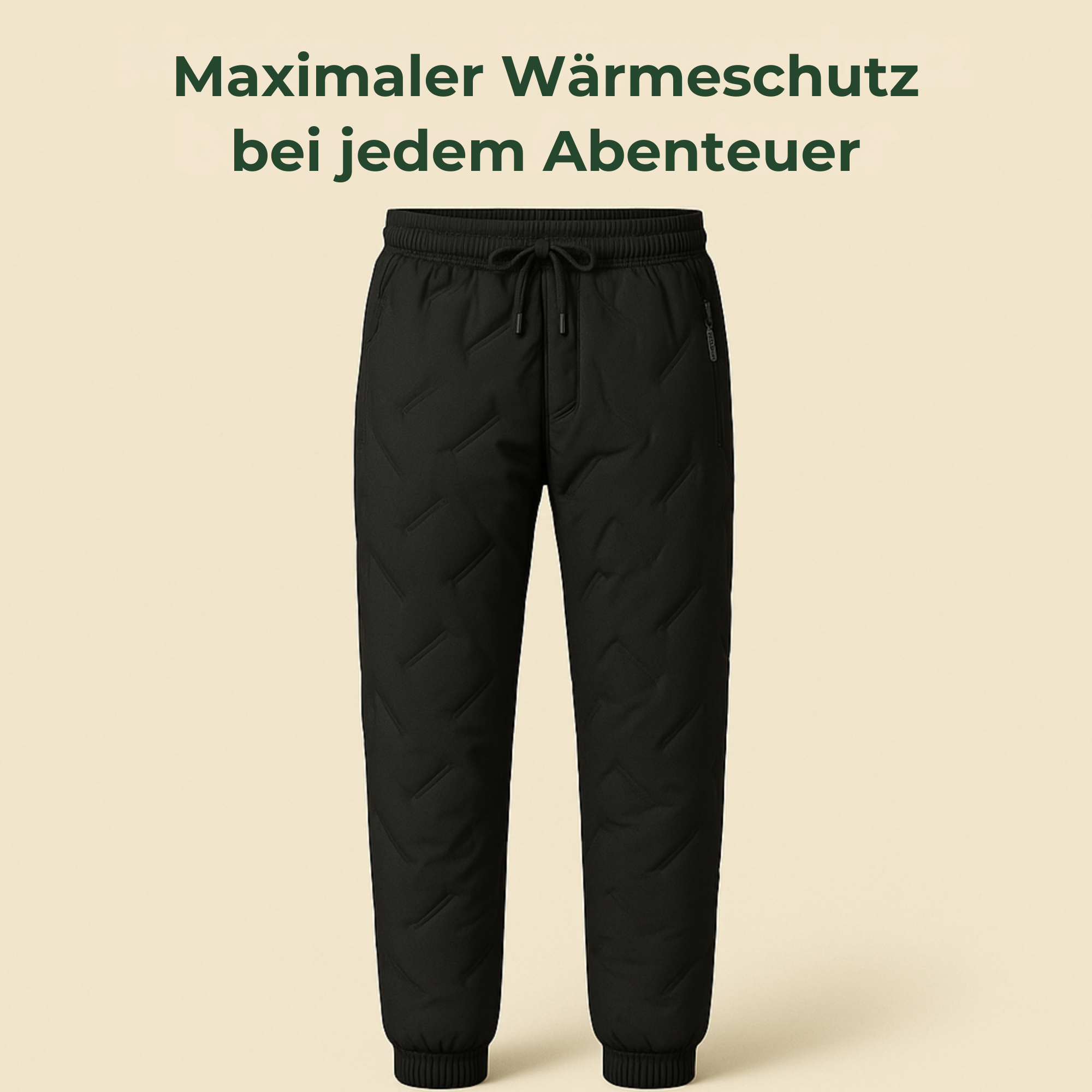 HeatLine – Thermo Jogginghose | isolierend & wärmend leicht & flexibel | Outdoor-Freizeit & Home-Comfort