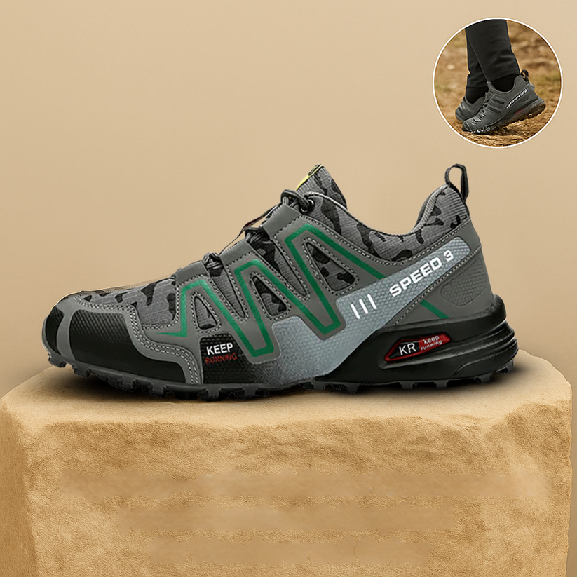 ErgoStep – orthopädische Wanderschuhe | rutschfest & stoßdämpfend | Fußkomfort für Wanderer & Geher