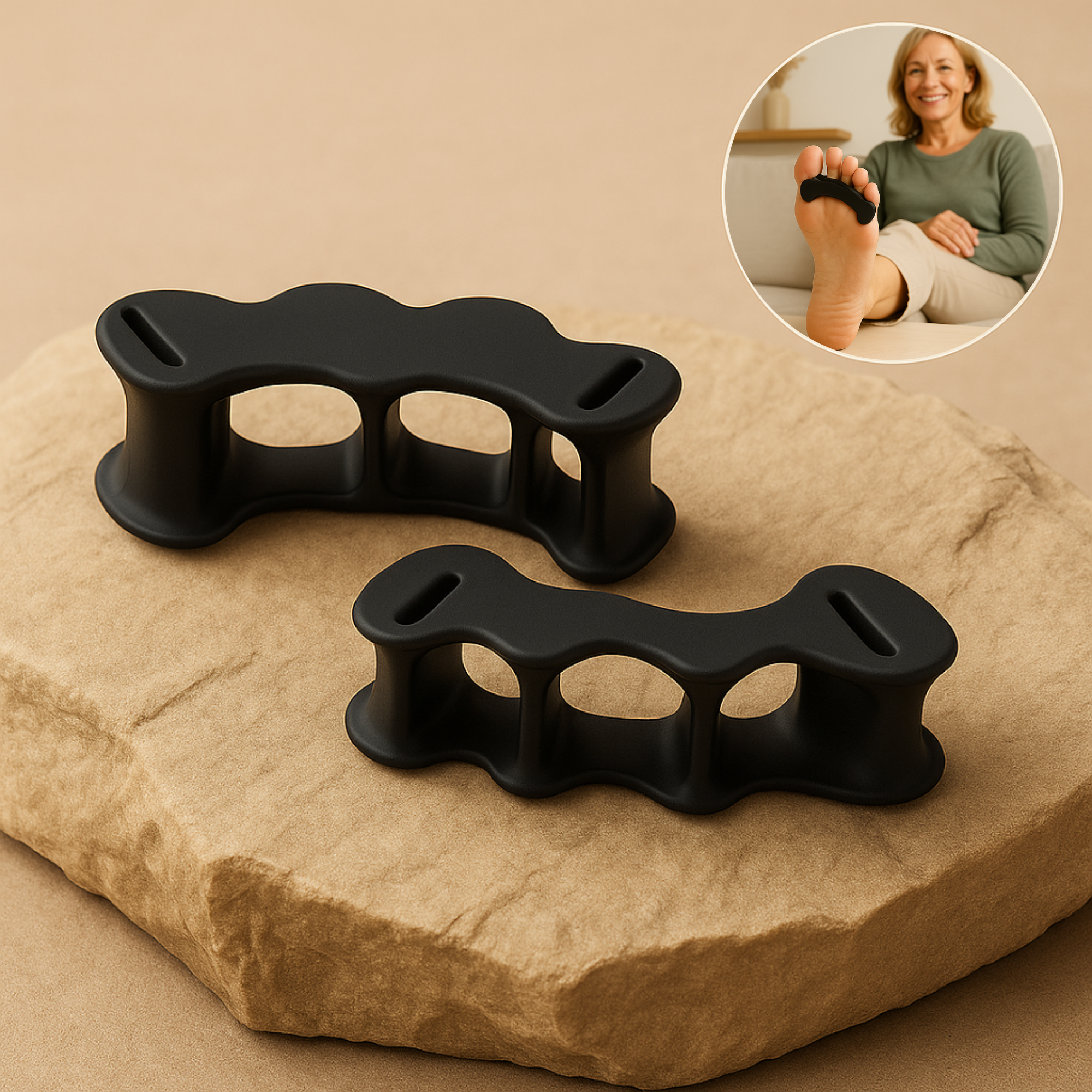 ToeCare – Hallux Valgus Zehenspreizer | weiches Silikongel | Alltag & Schmerzreduktion bei Zehenfehlstellung