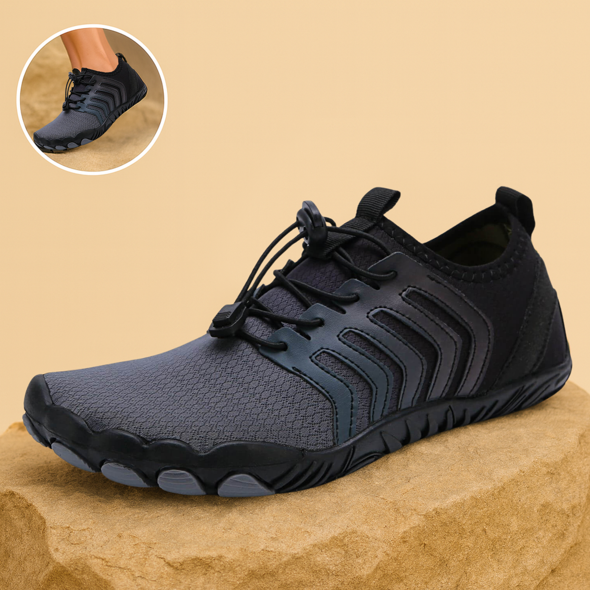 StepWell – Barfußschuhe | flexibel atmungsaktiv rutschfest | Alltag & Outdoor