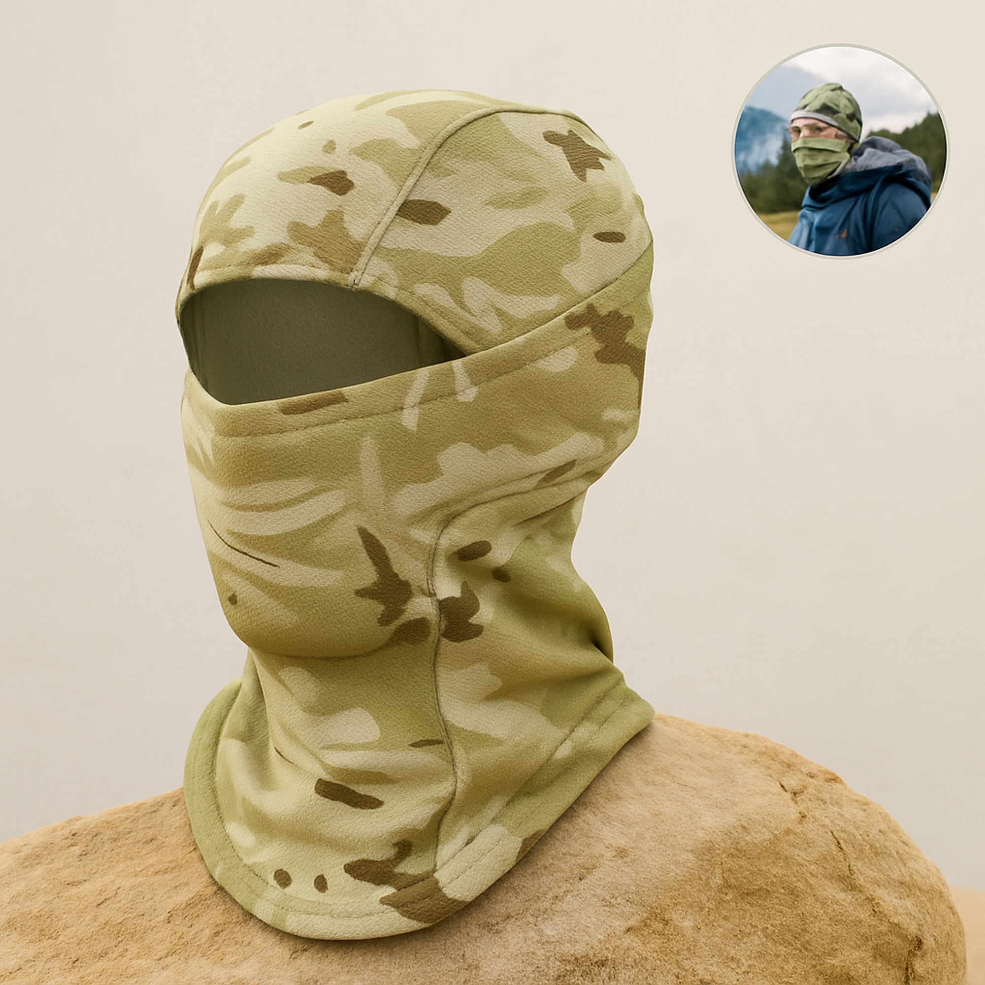 ArcticGuard – Fleece Sturmhaube | winddicht & atmungsaktiv | unisex Outdoor Kälteschutz