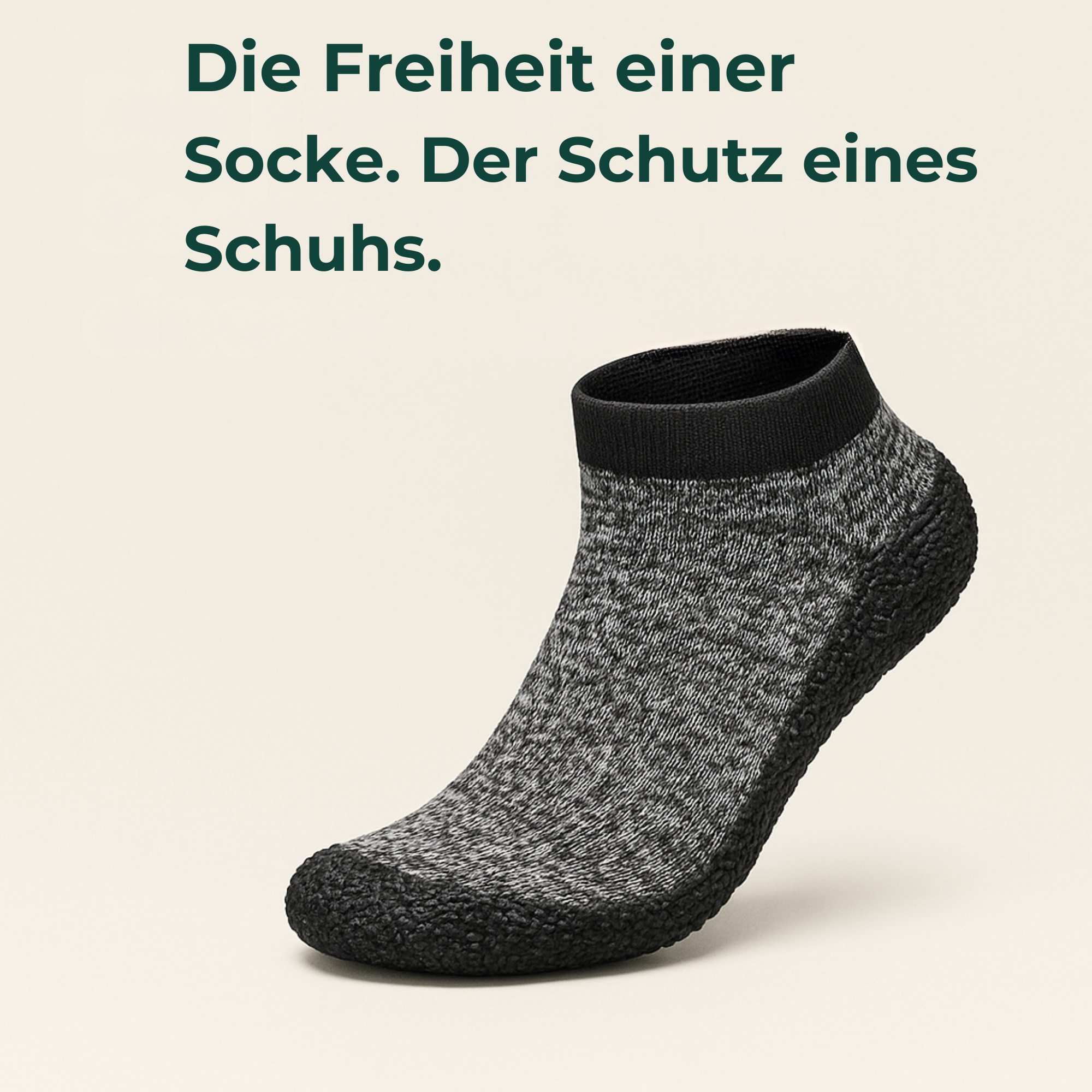 SockEase – Sockenschuhe Barfußgefühl | rutschfest atmungsaktiv | Alltag Reisen Fußkomfort