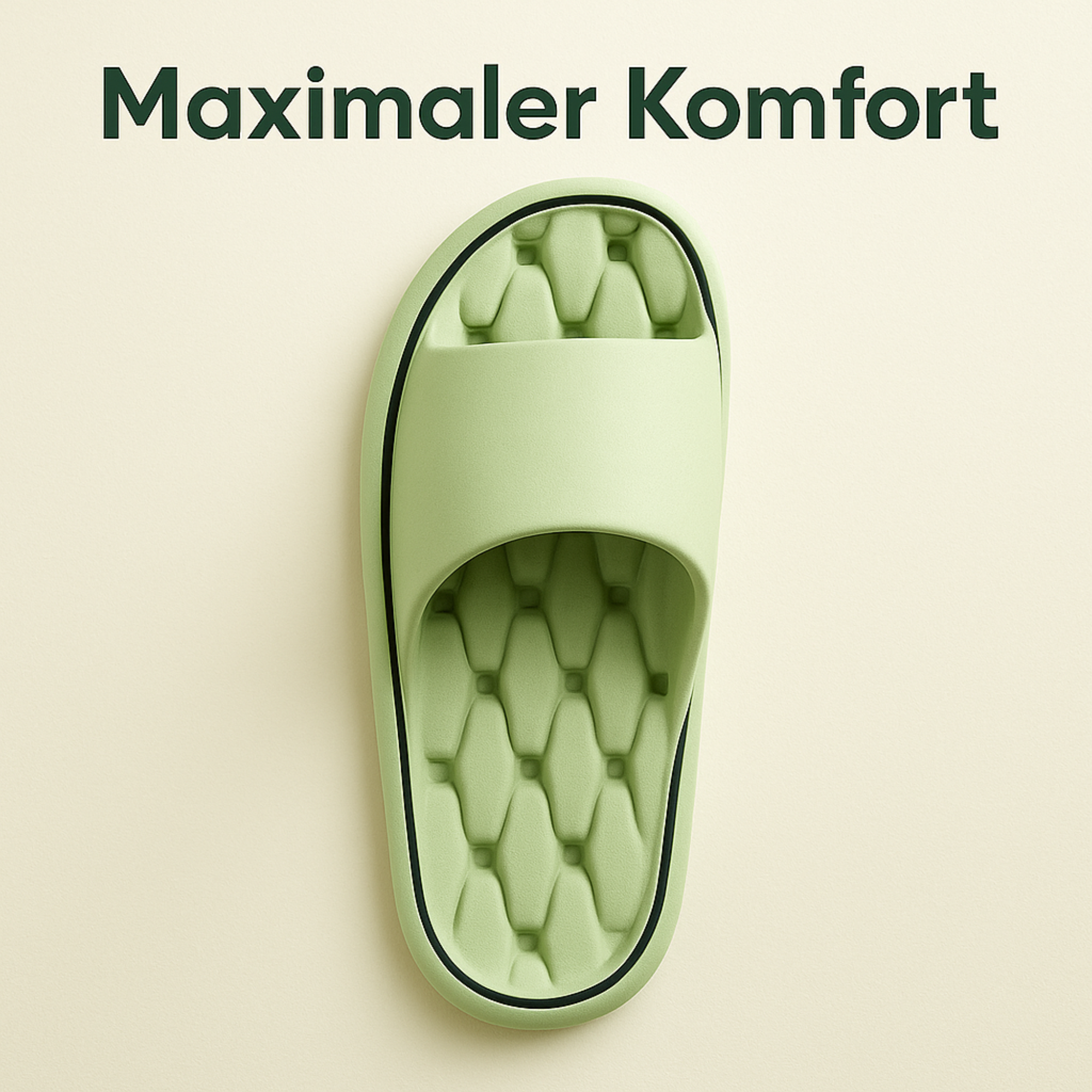 Trittfrei – orthopädische Hausschuhe | rutschfeste EVA-Dämpfung 4,5 cm – gegen Fußschmerzen & Plantarfasziitis