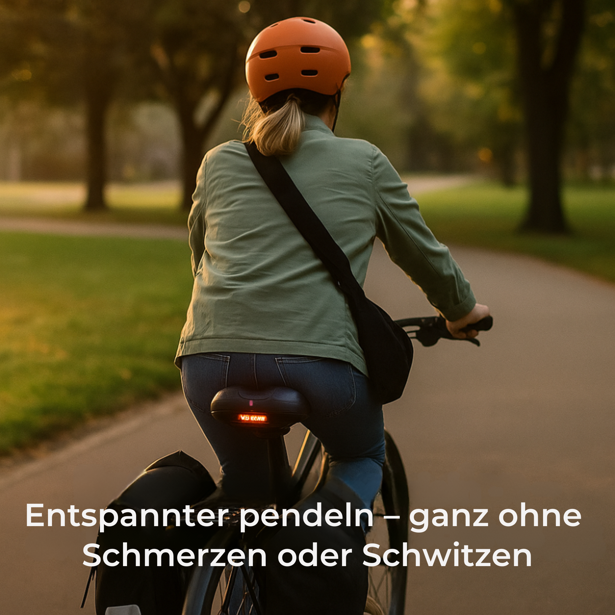 Veloxa – Ergonomischer Fahrradsattel | Komfortabel & Stoßdämpfend mit Gel-Polster | Ideal für lange Radtouren & Pendler