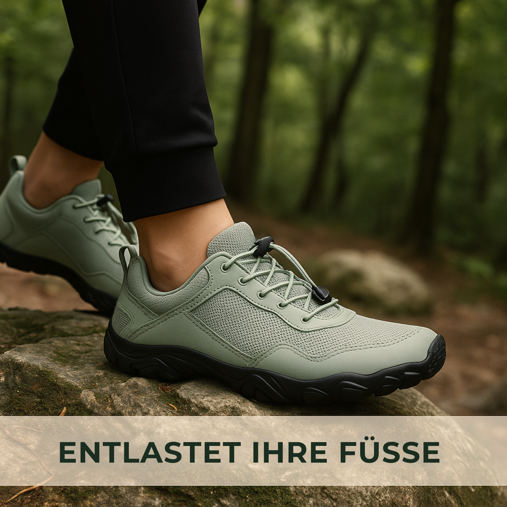 OrthoCare – Barfußschuh | orthopädisch schmerzlindernd wasserdicht rutschfest | breiter Zehenraum für Alltag & Gesundheit