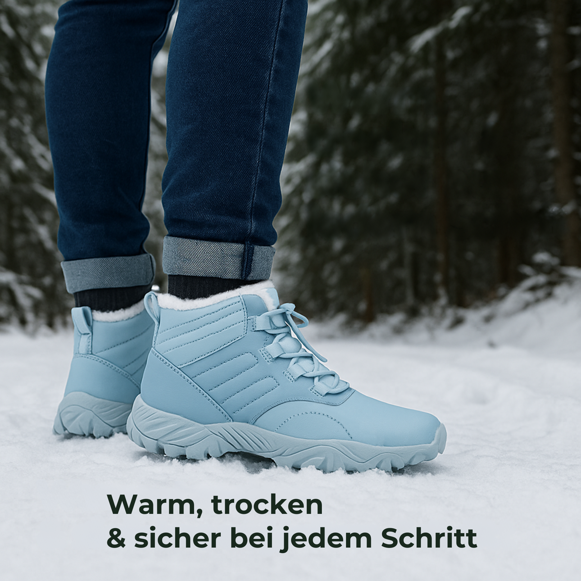 IceGear – Winter Barfußschuhe | wasserdicht rutschfeste Sohle | Outdoor & Alltag