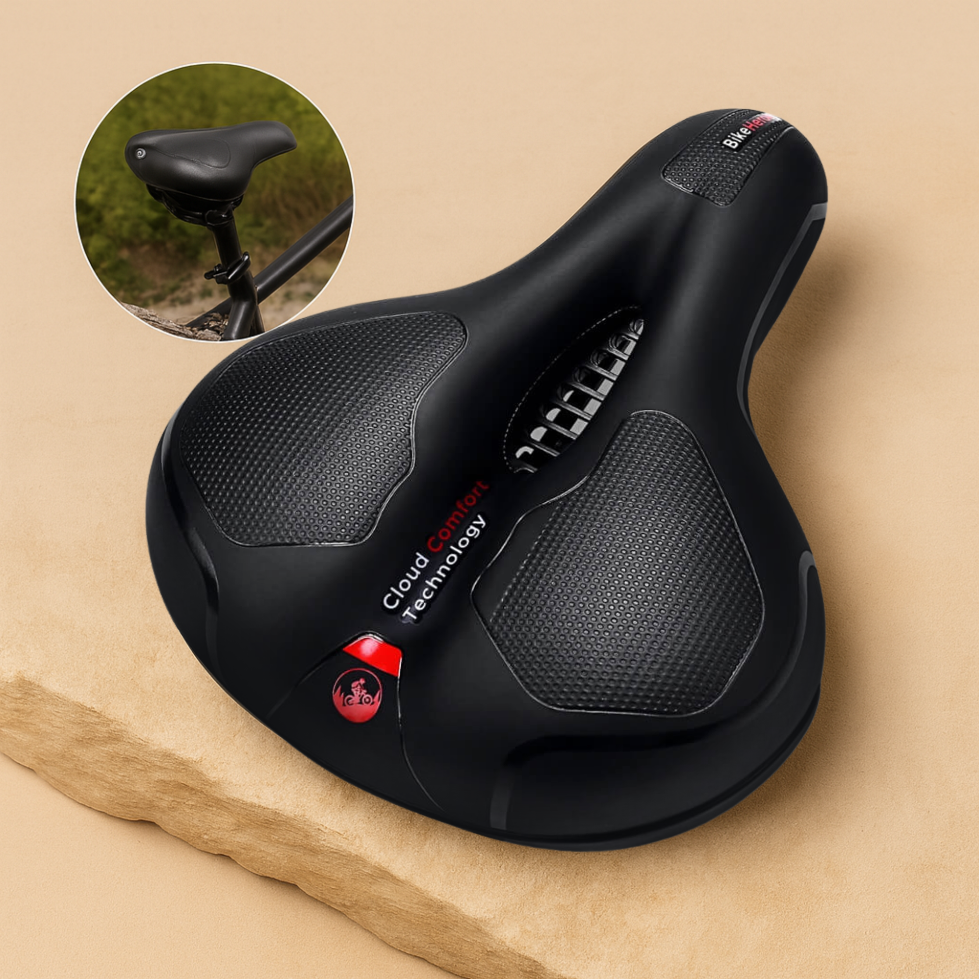EasyRide – Schmerzfreier Komfort-Radsattel